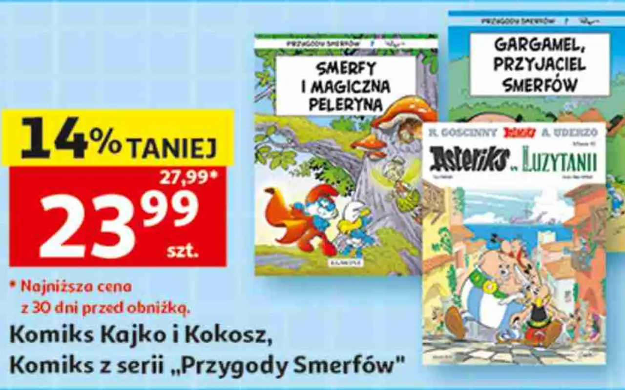 Komiks Kajko i Kokosz, Komiks z serii „Przygody Smerfów”