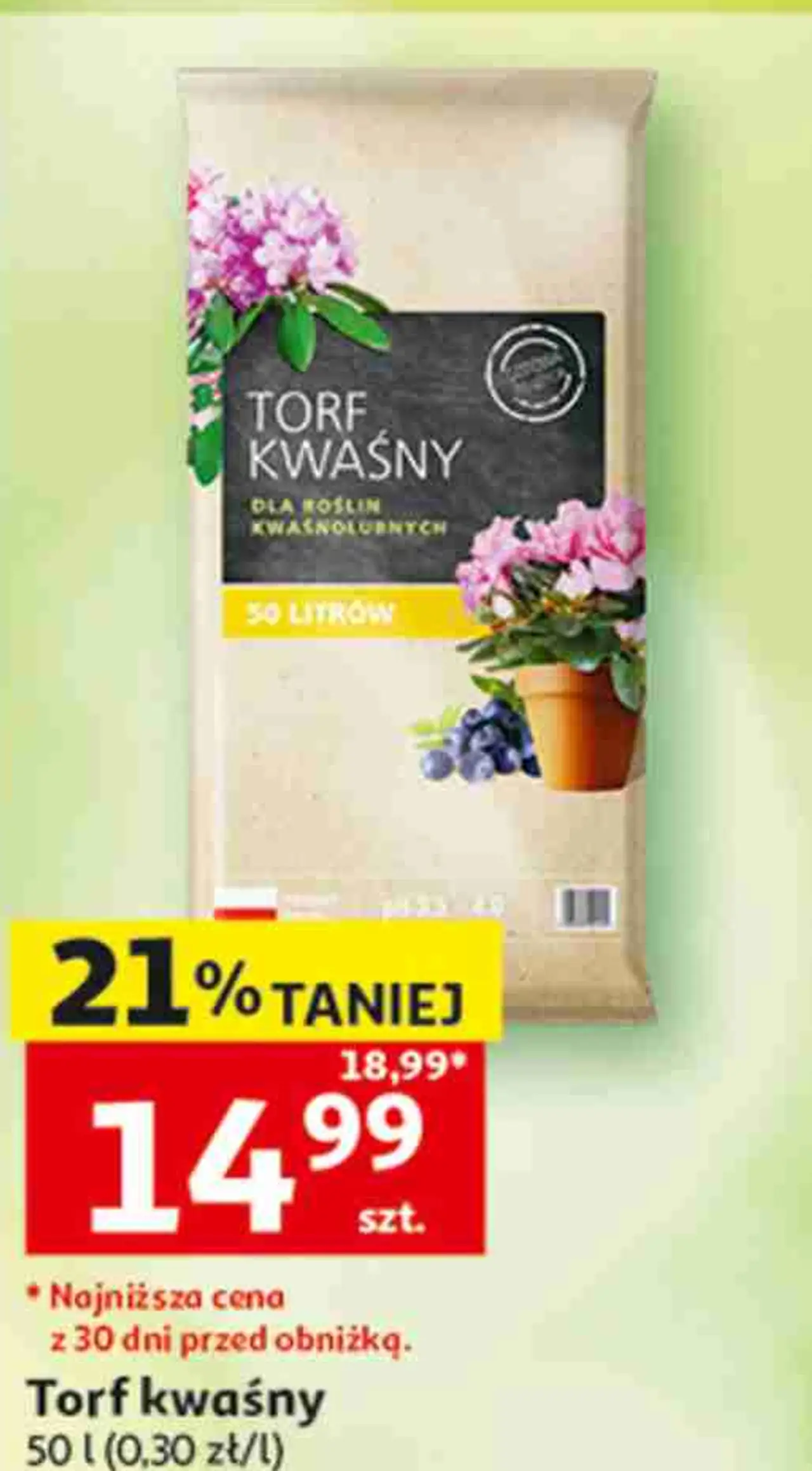 Torf kwaśny dla roślin kwasolubnych