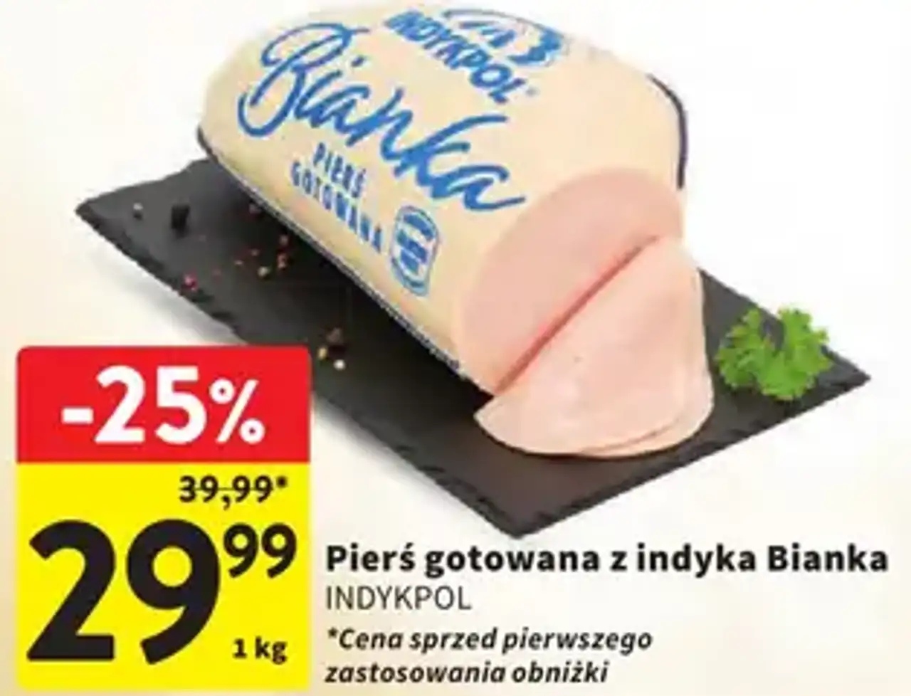 Pierś gotowana z indyka Bianka INDYKPOL