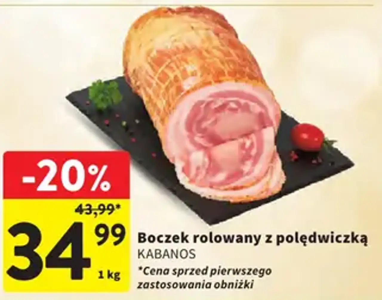 Boczek rolowany z polędwiczką KABANOS