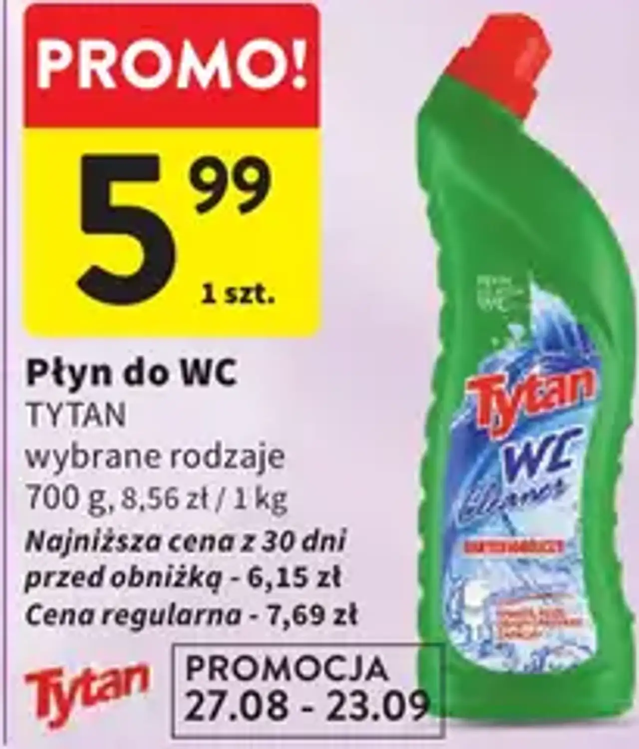 Płyn do WC Tytan