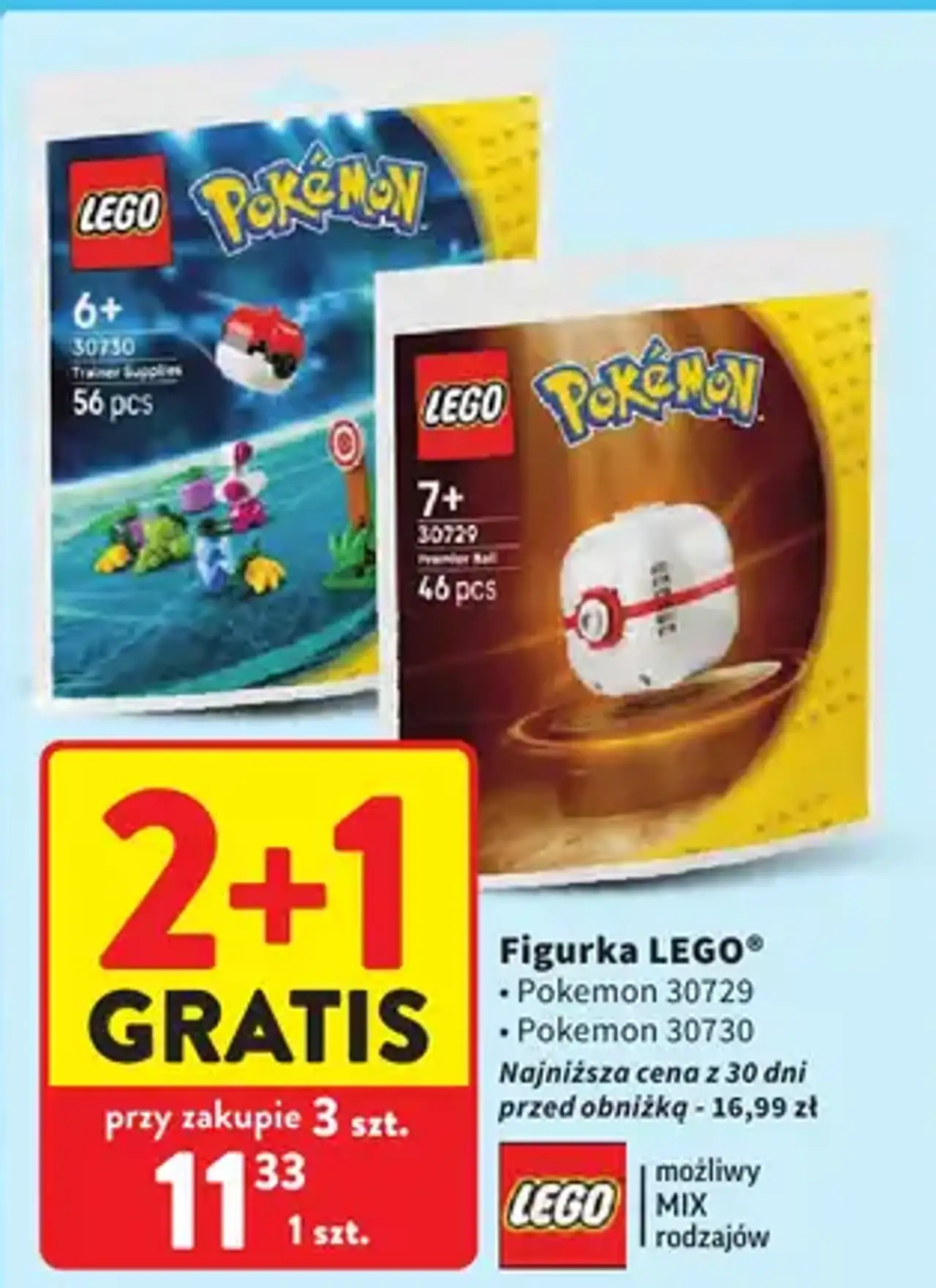 Figurka LEGO® Pokemon 30729 / Pokemon 30730