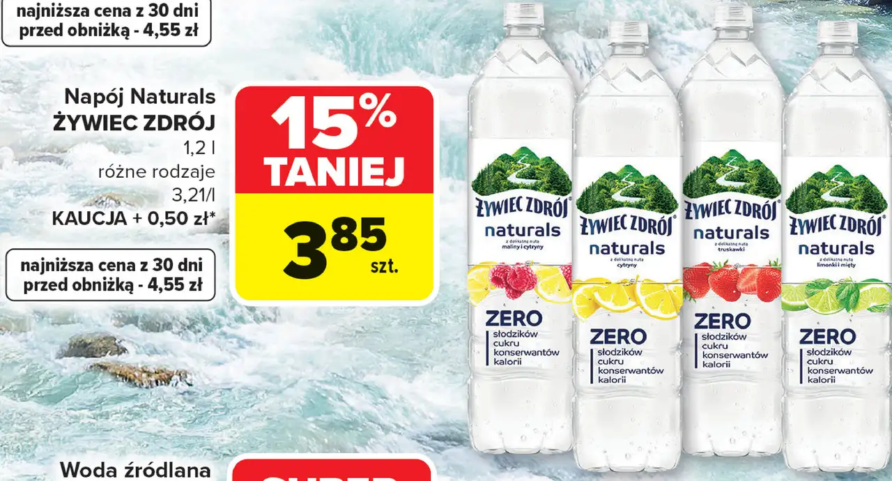 Napój Naturals Żywiec Zdrój