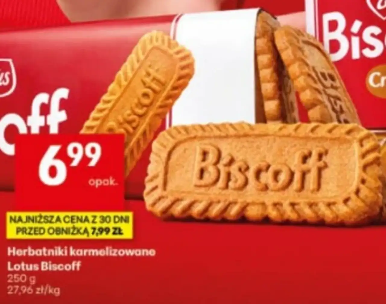 Herbatniki karmelizowane Lotus Biscoff