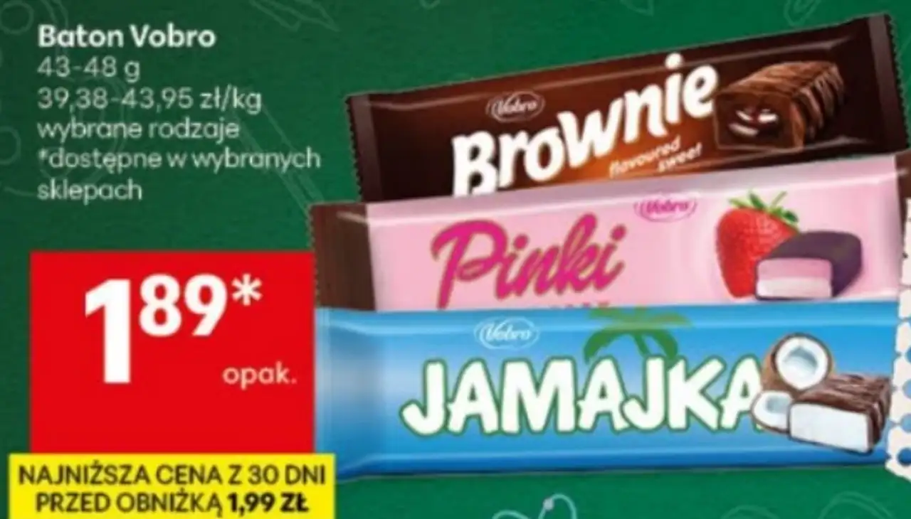 Baton Vobro (Brownie, Pinki, Jamajka)