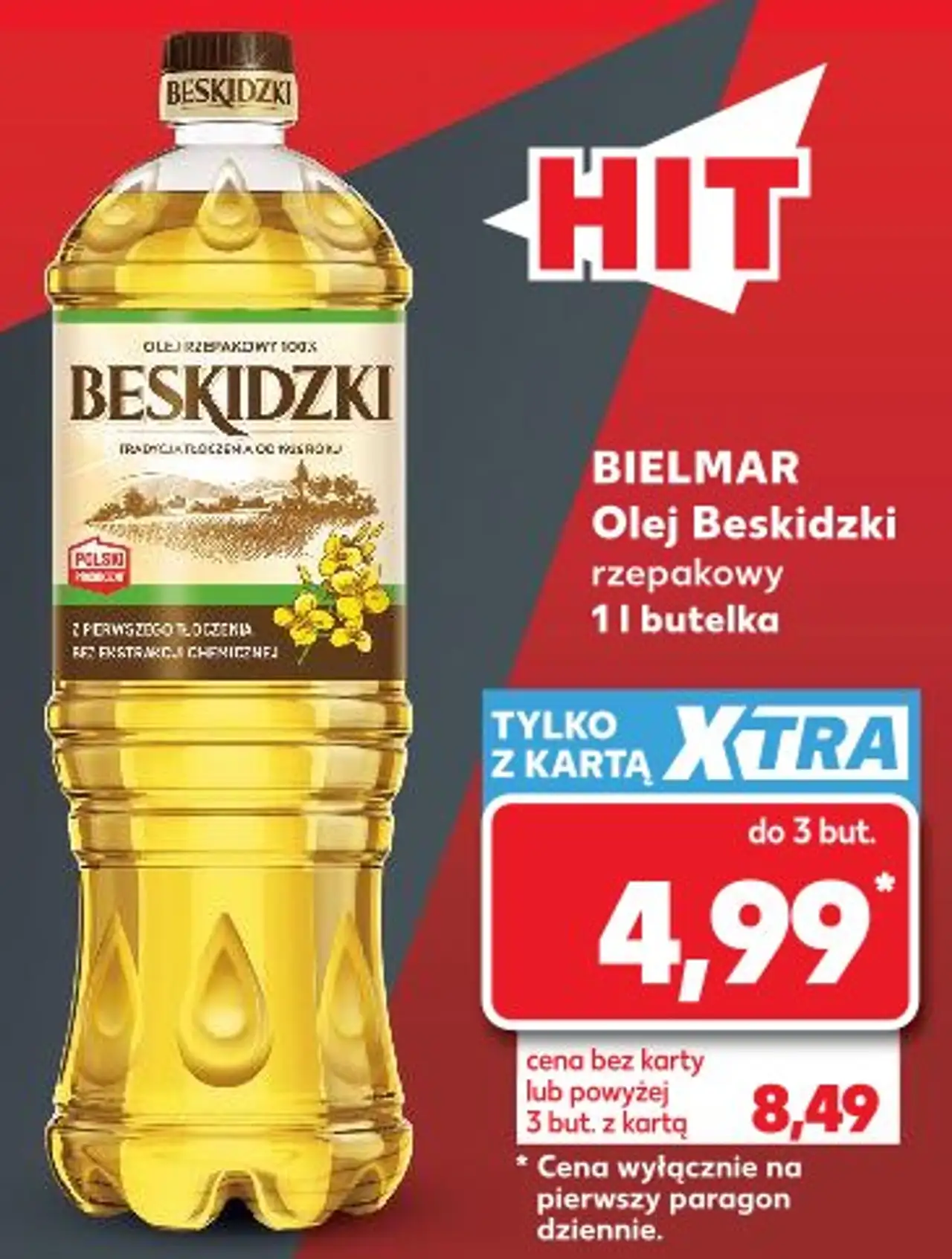 Bielmar Olej Beskidzki rzepakowy