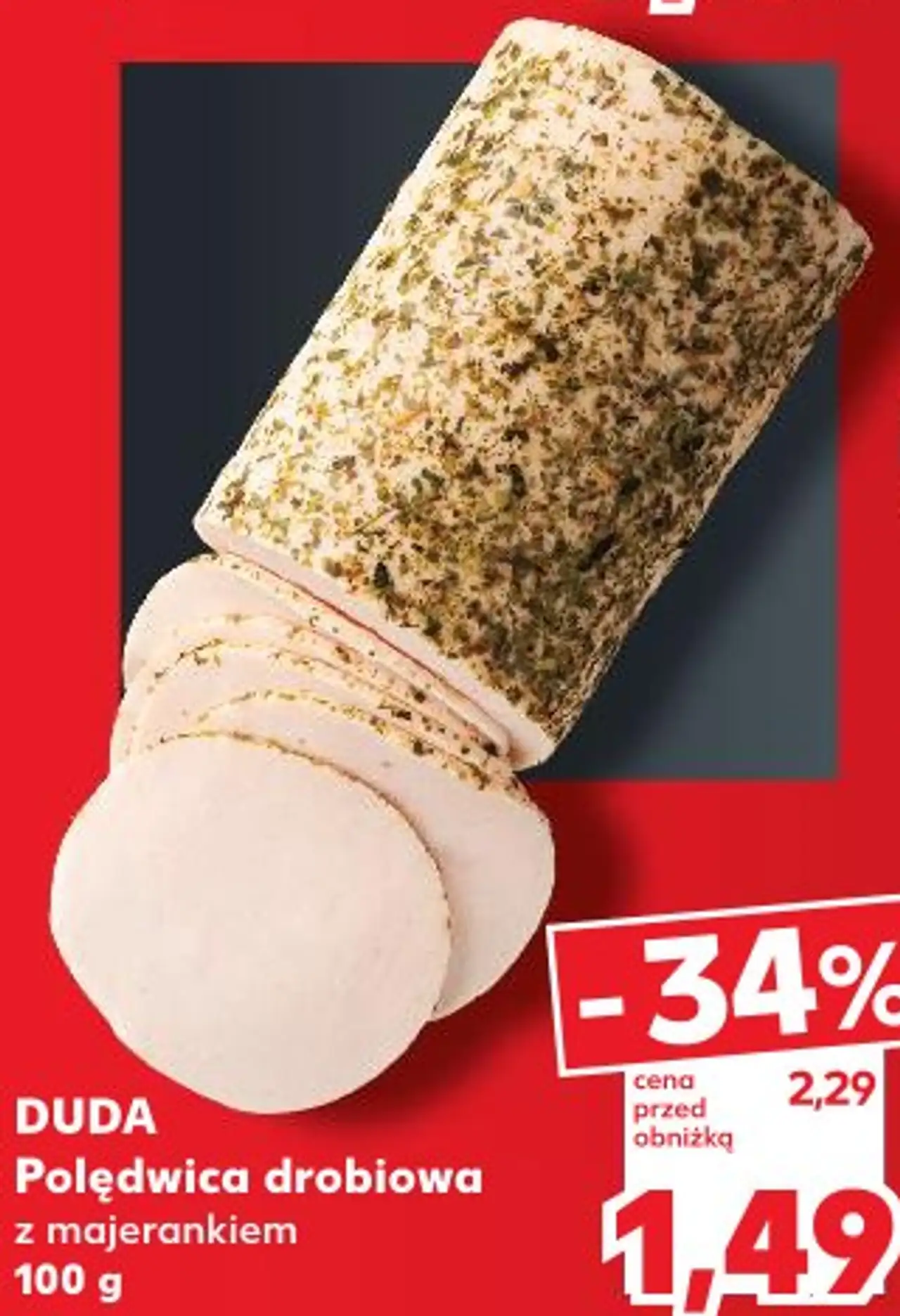 Duda Polędwica drobiowa z majerankiem