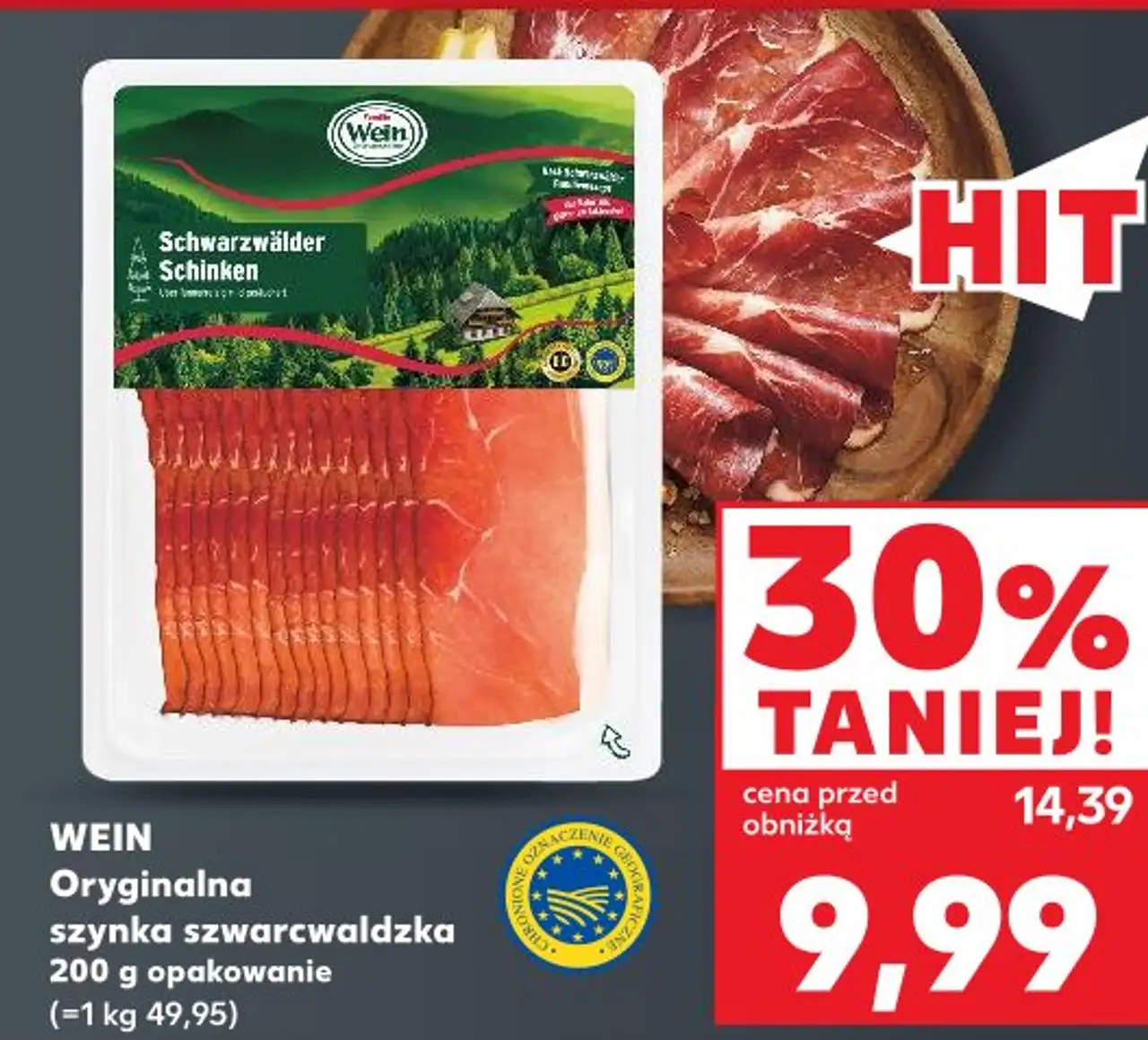 Wein Oryginalna szynka szwarcwaldzka