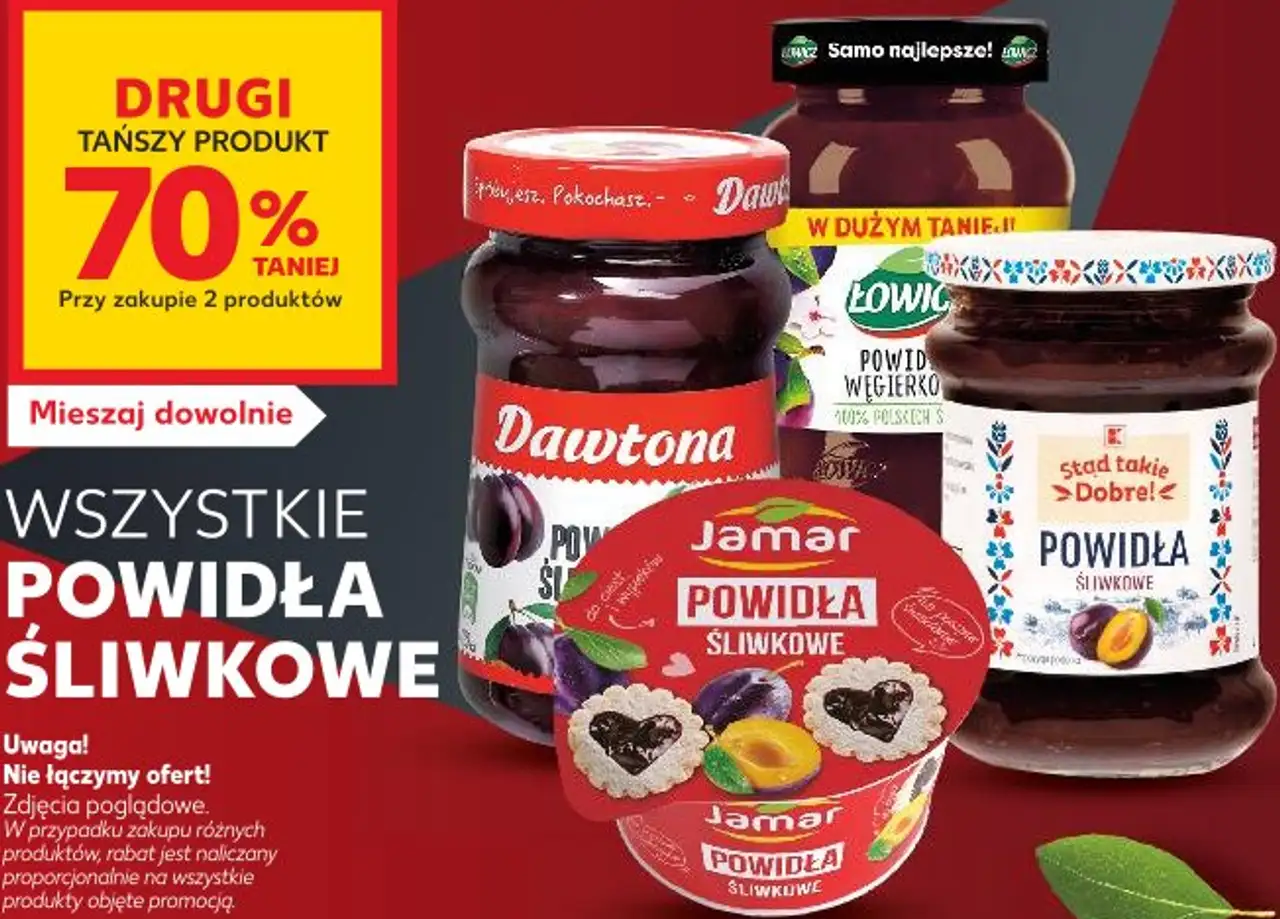 Wszystkie powidła śliwkowe (Dawtona, Łowicz, Jamar, Stąd takie Dobre!)