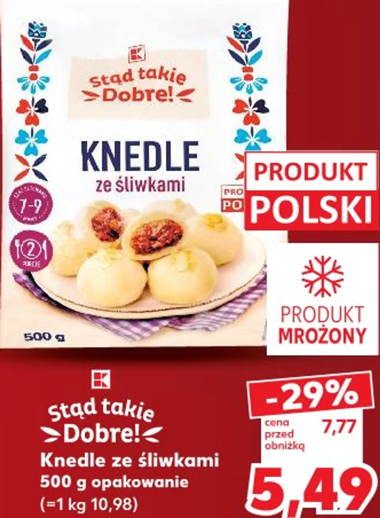 Knedle ze śliwkami Stąd takie Dobre!
