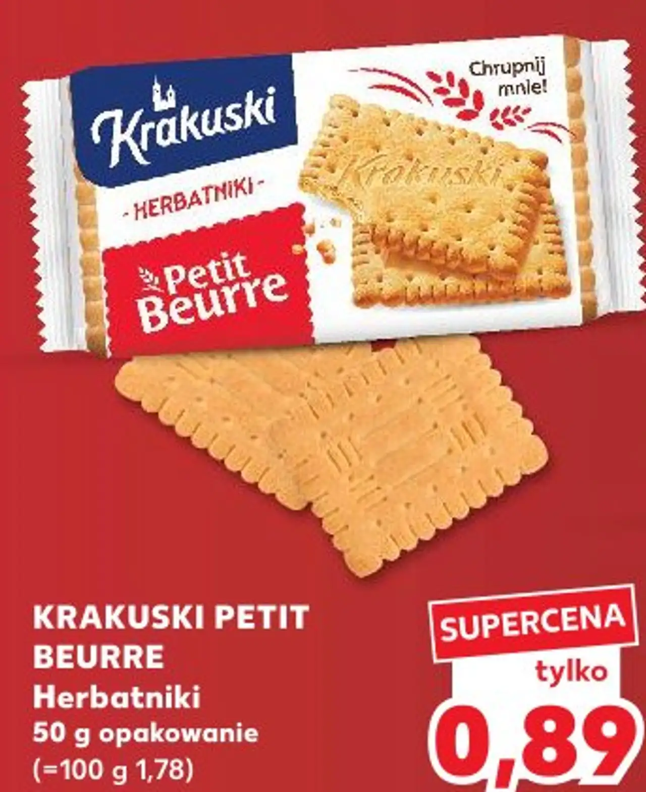 KRAKUSKI PETIT BEURRE Herbatniki