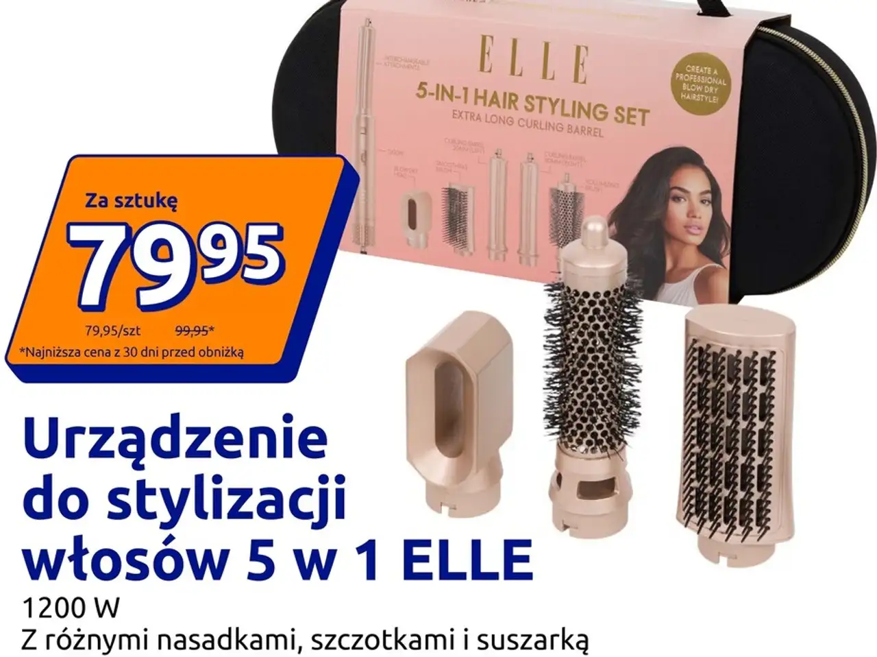 Urządzenie do stylizacji włosów 5 w 1 ELLE