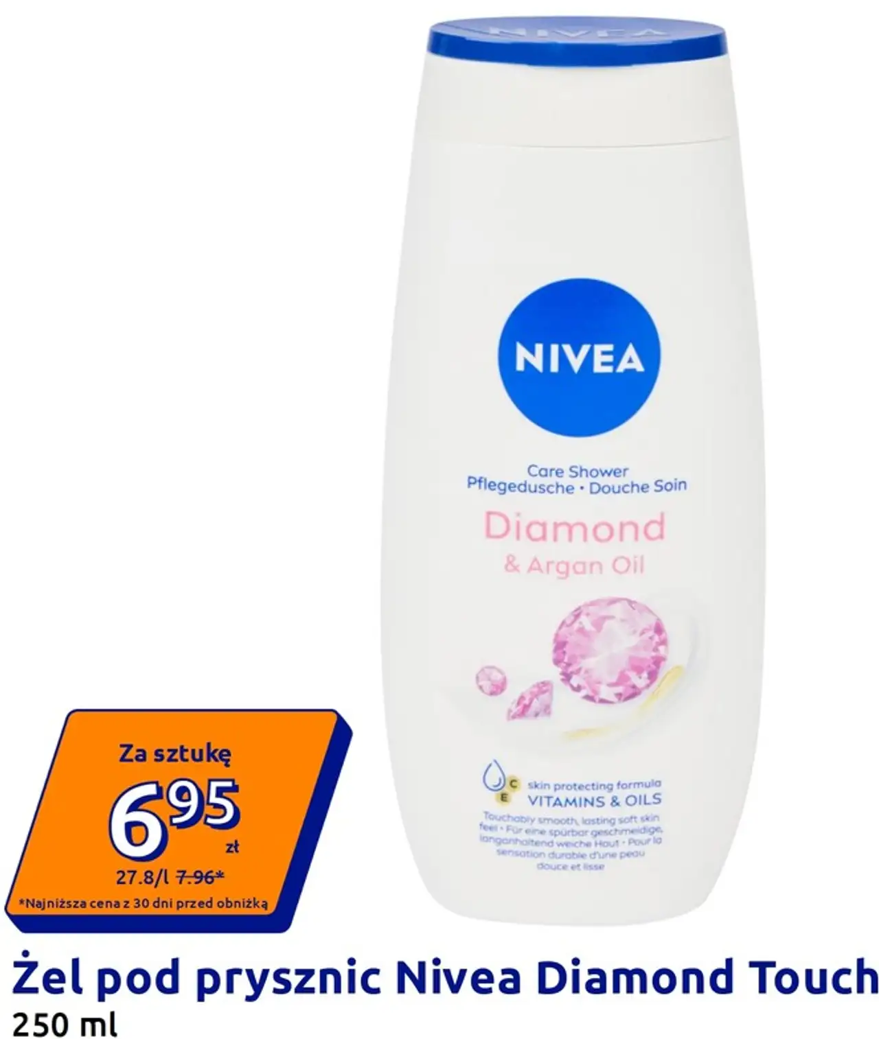 Żel pod prysznic Nivea Diamond Touch
