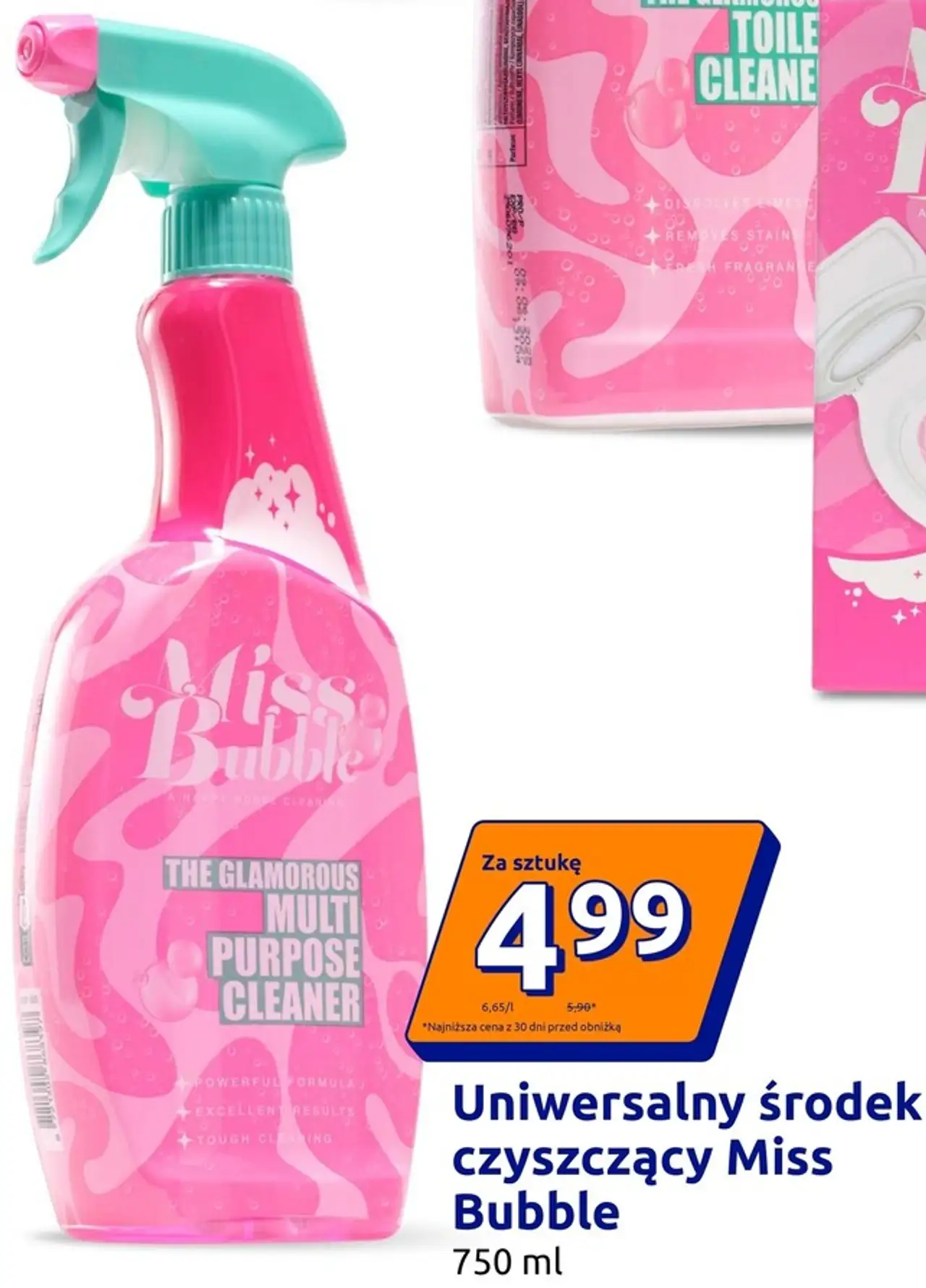 Uniwersalny środek czyszczący Miss Bubble 750 ml