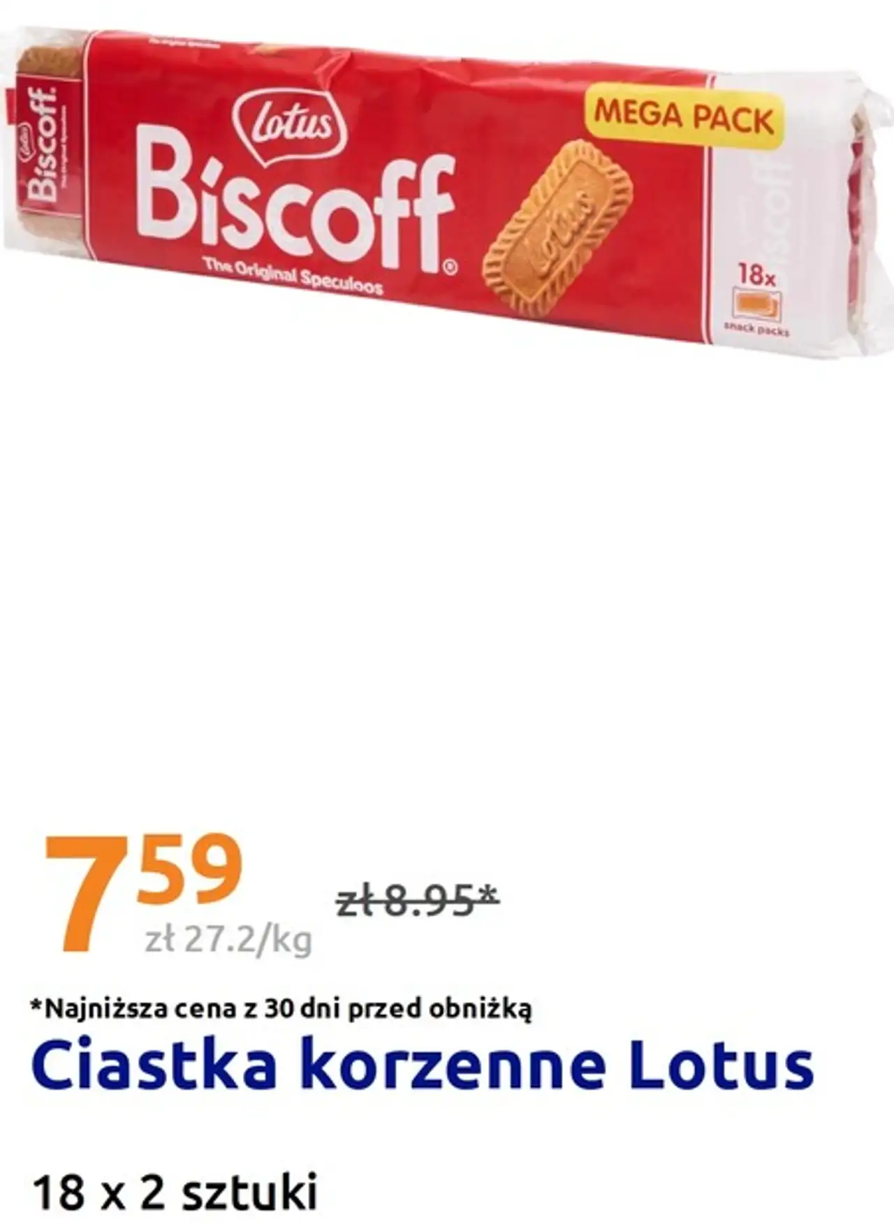 Ciastka korzenne Lotus Biscoff
