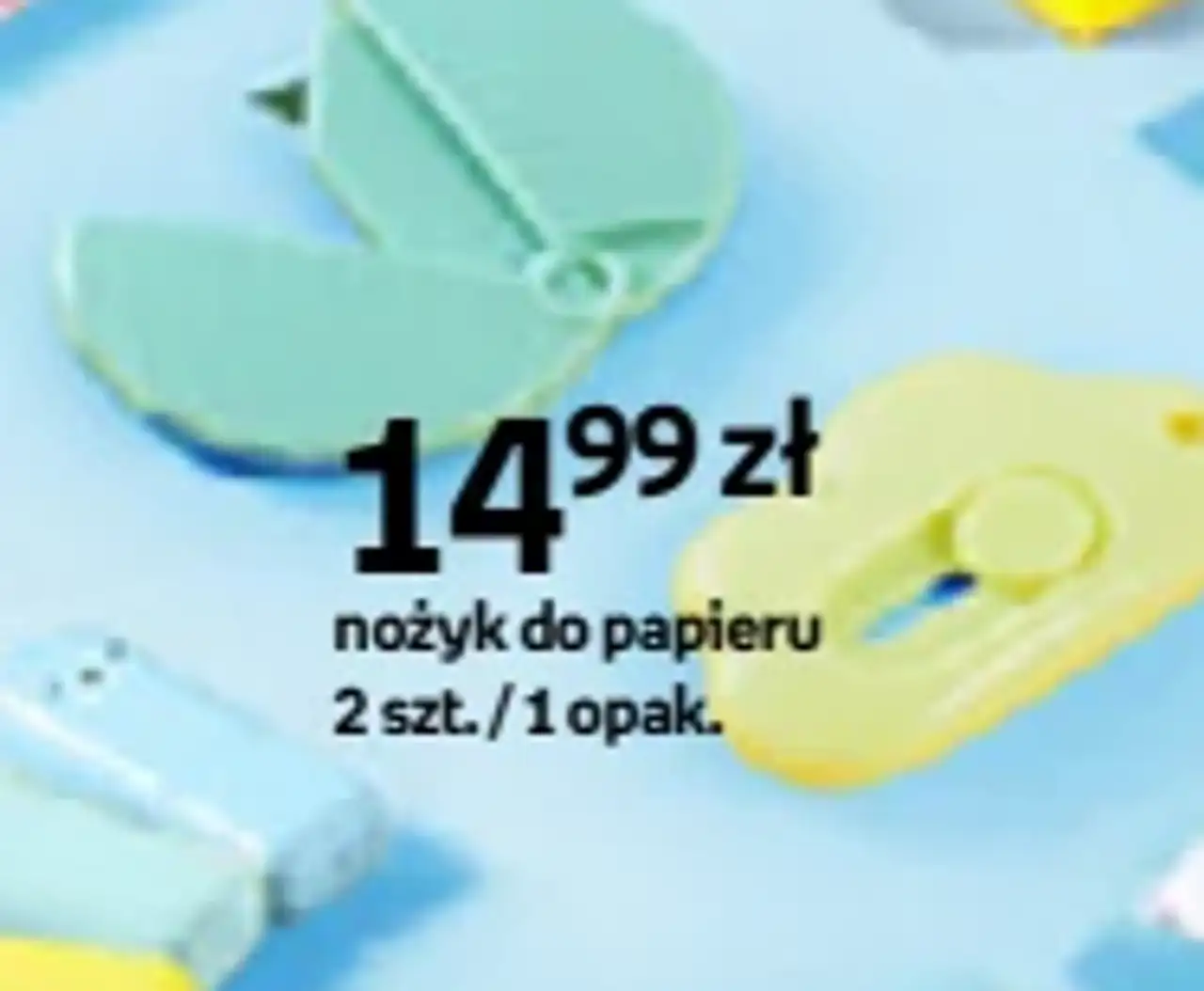 Nożyk do papieru 2 szt. PAPERDOT