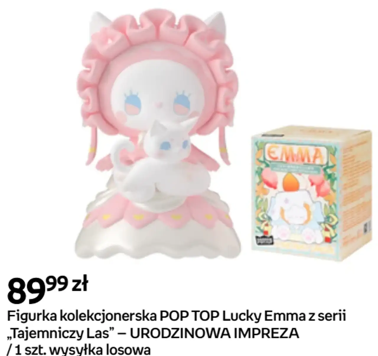 Figurka kolekcjonerska POP TOP Lucky Emma z serii „Tajemniczy Las” – URODZINOWA IMPREZA