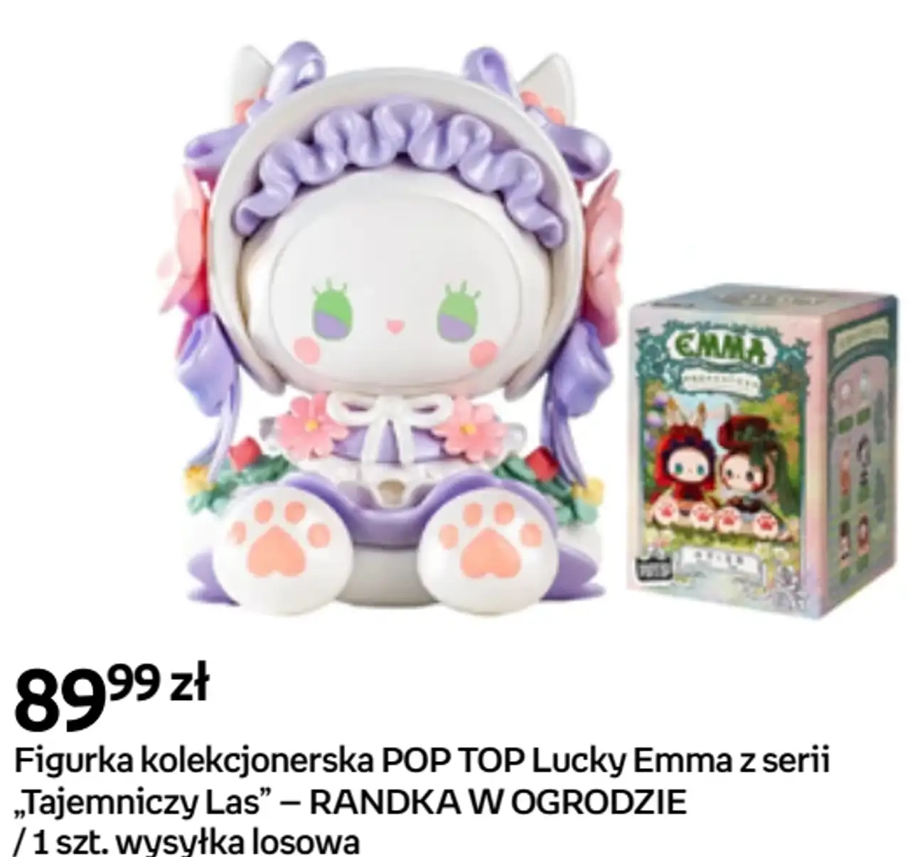 Figurka kolekcjonerska POP TOP Lucky Emma z serii „Tajemniczy Las” – RANDKA W OGRODZIE