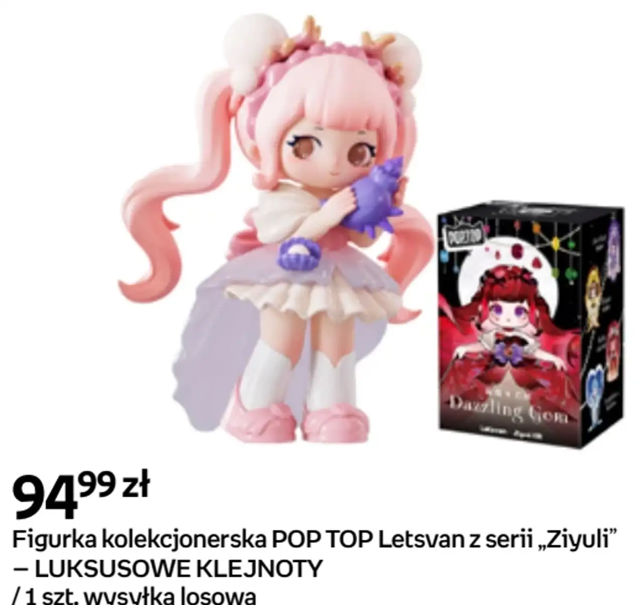 Figurka kolekcjonerska POP TOP Letsvan z serii „Ziyuli” – LUKSUSOWE KLEJNOTY