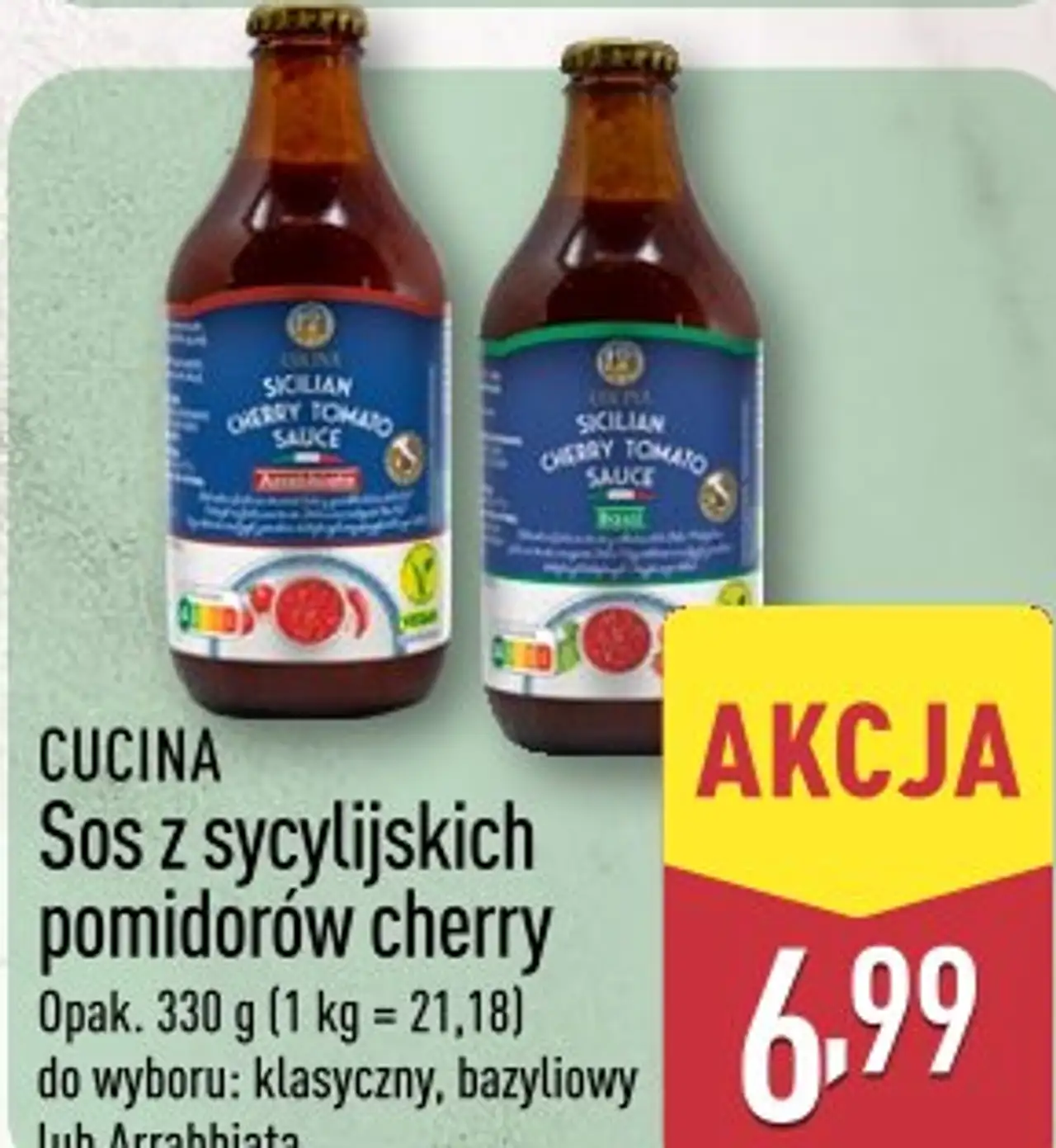 Cucina Sos z sycylijskich pomidorów cherry