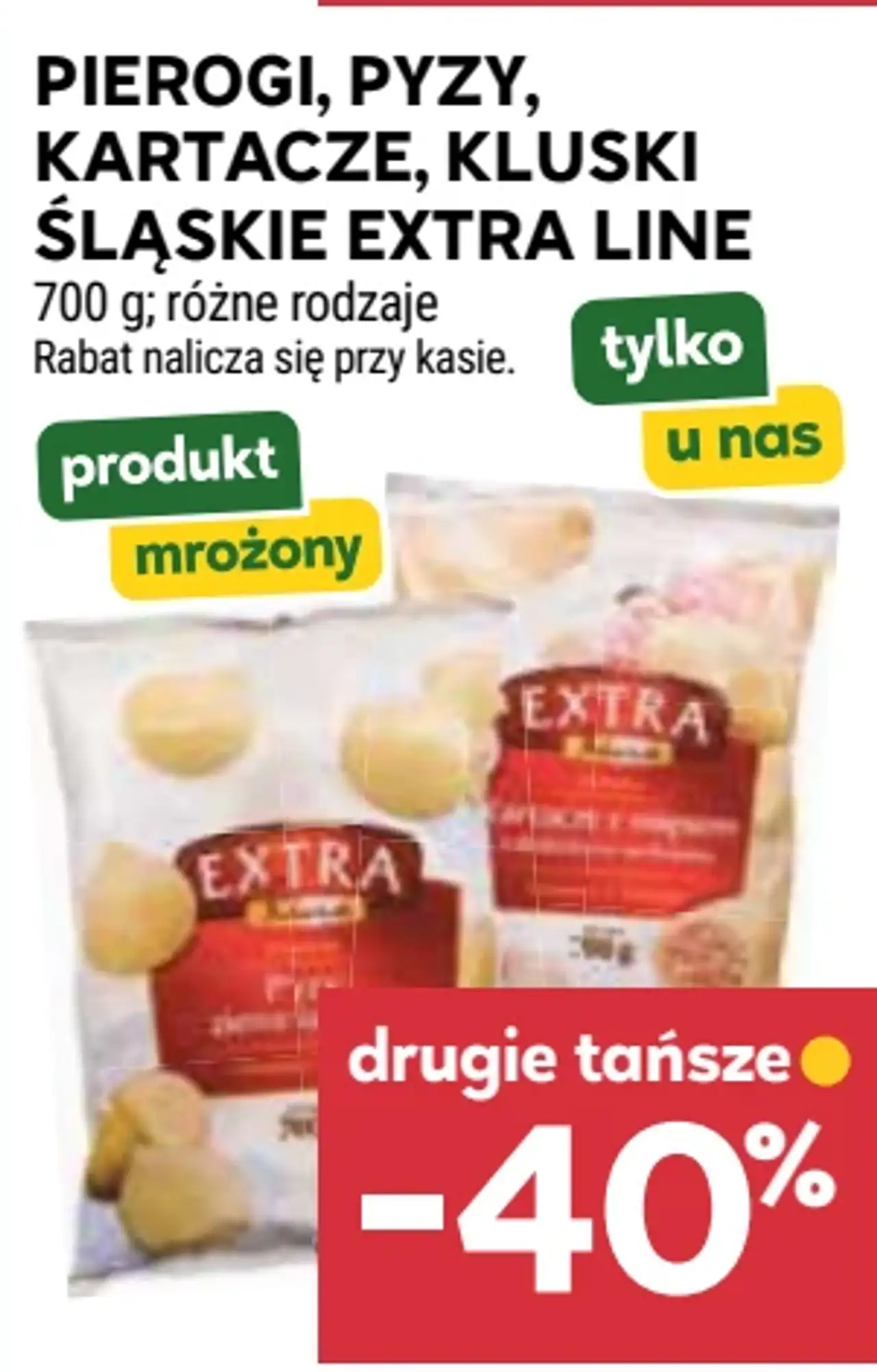 Pierogi, pyzy, kartacze, kluski śląskie Extra Line