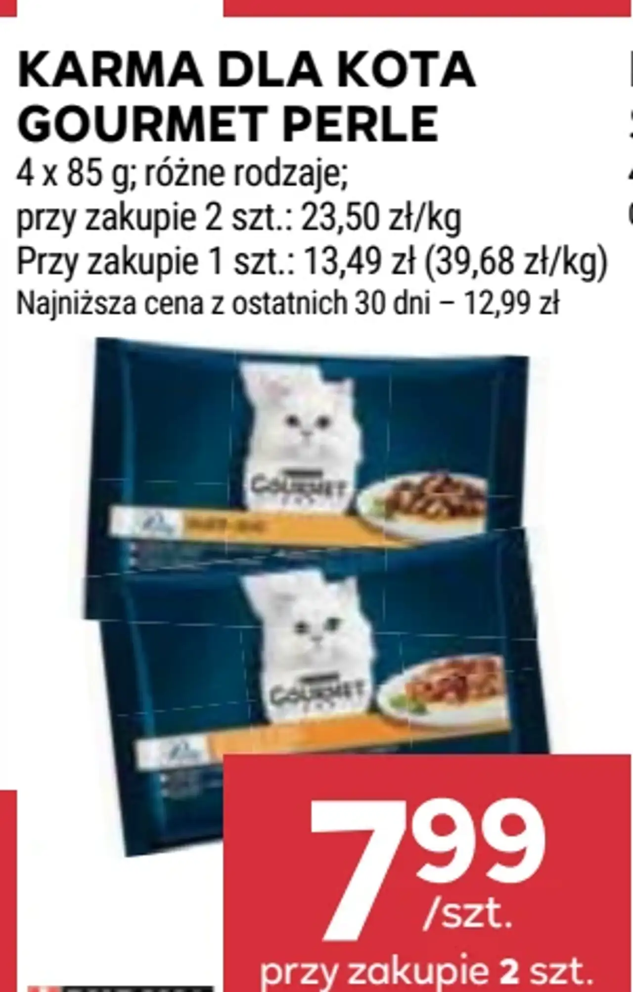 Karma dla kota Gourmet Perle