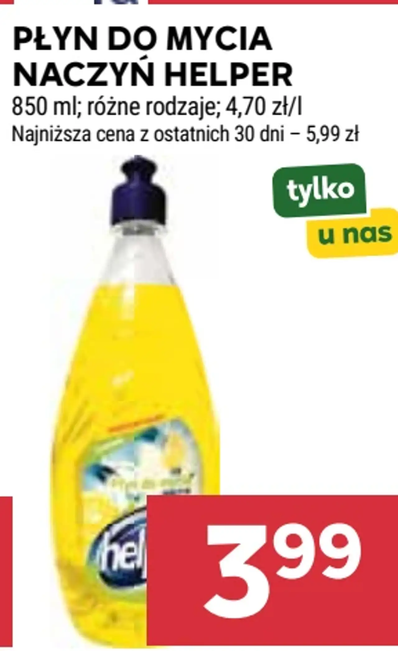 Płyn do mycia naczyń Helper