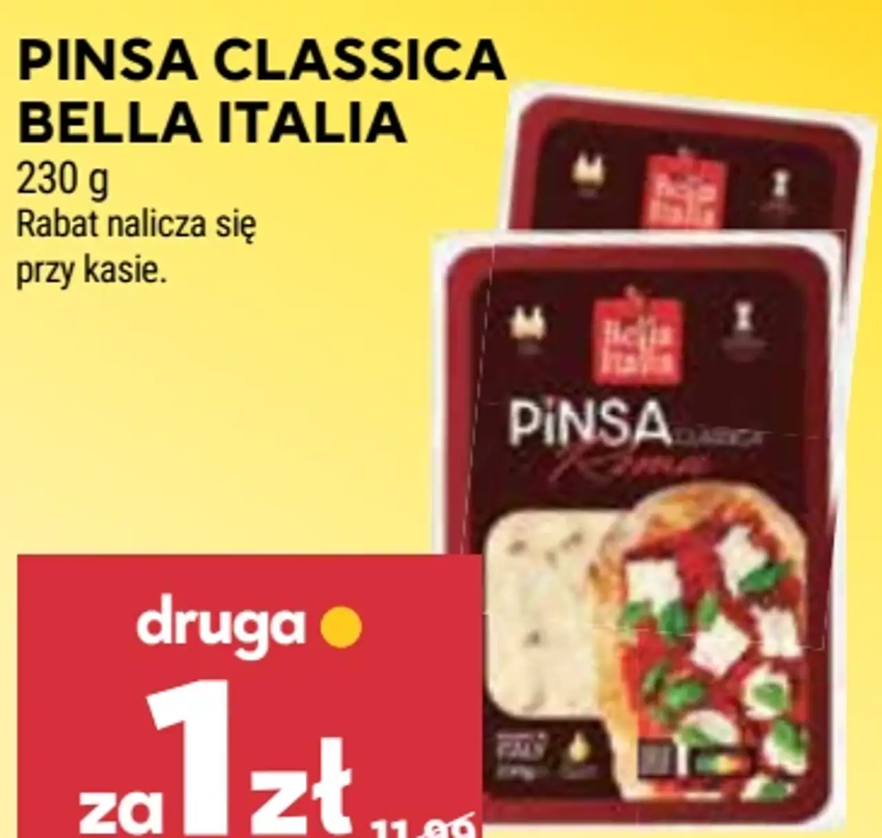 Pinsa Classica Bella Italia
