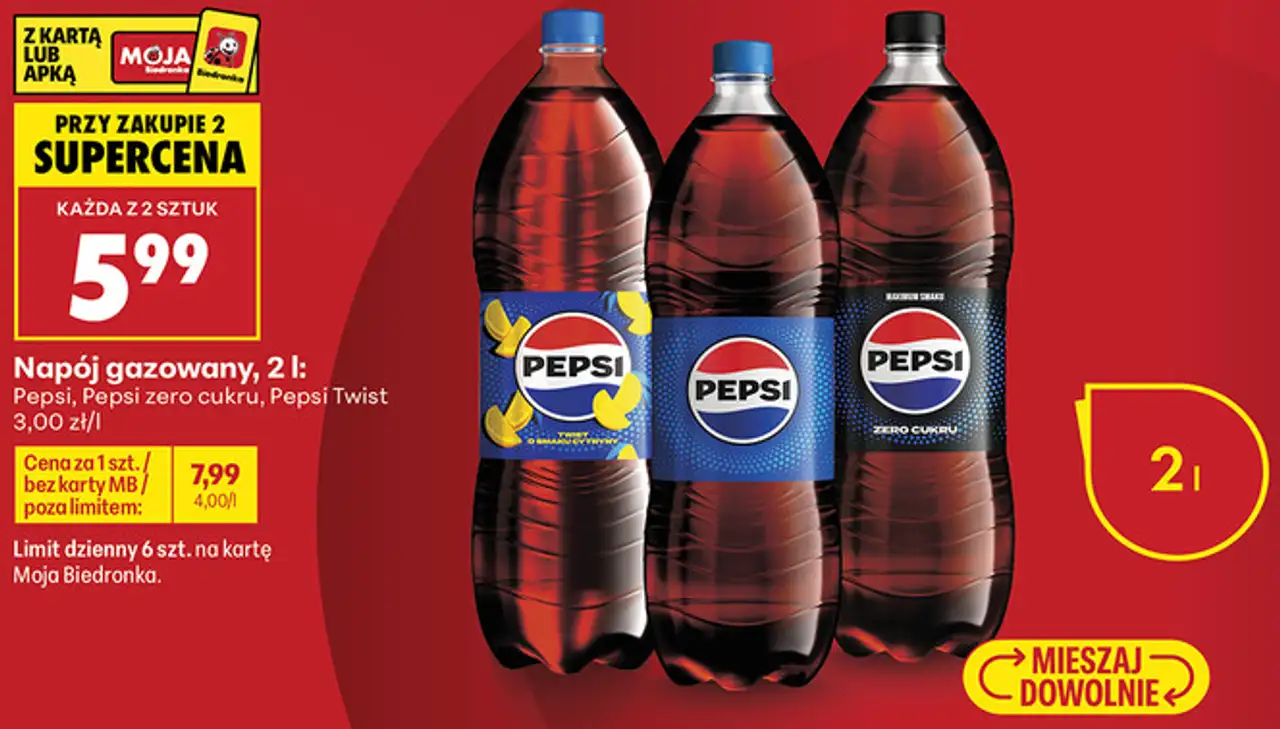 Napój gazowany Pepsi, Pepsi zero cukru, Pepsi Twist