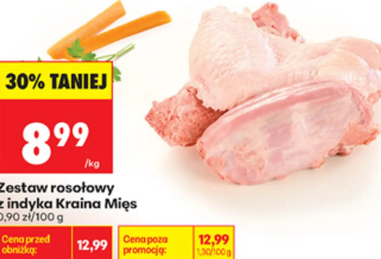 Zestaw rosołowy z indyka Kraina Mięs