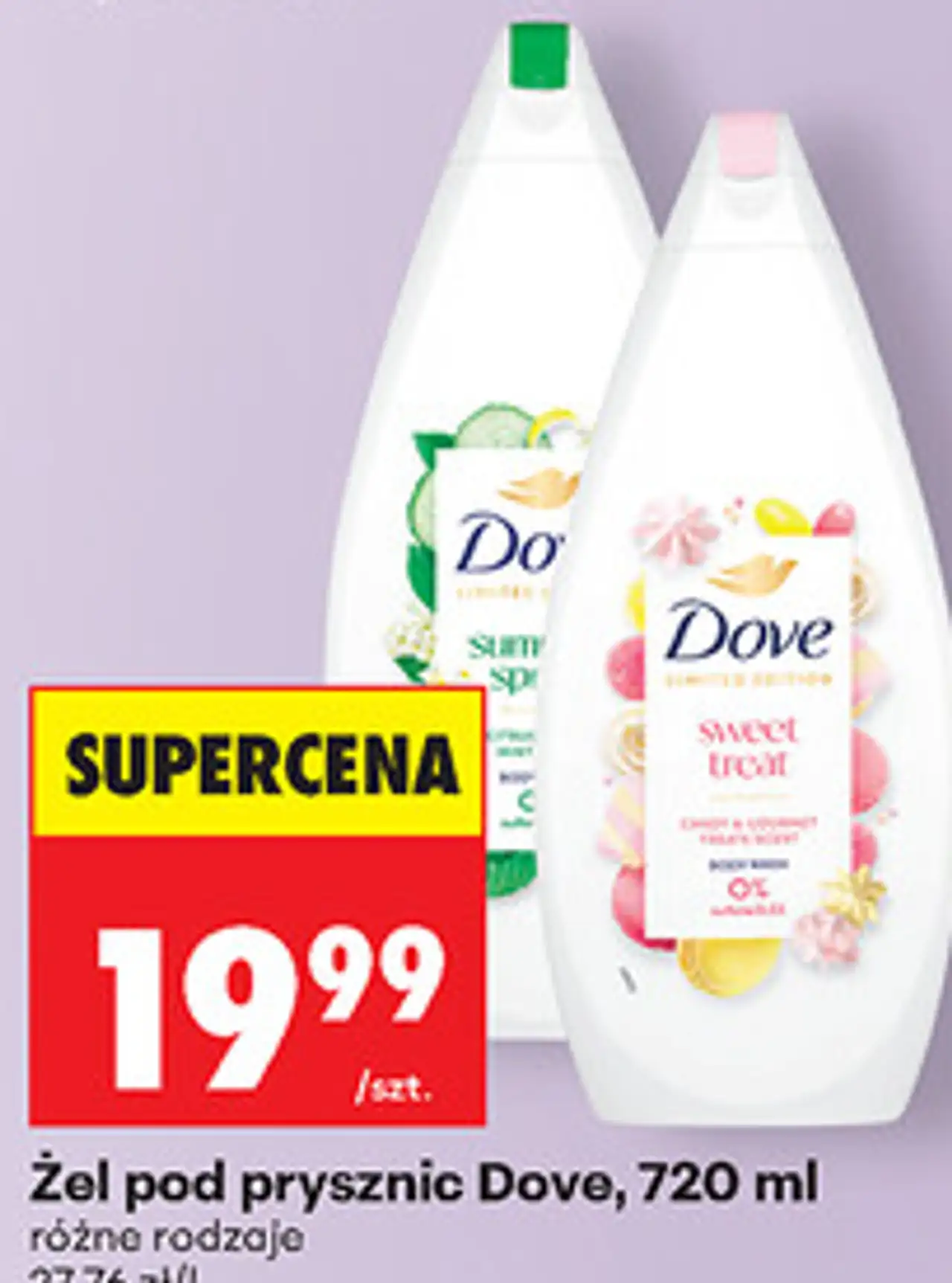 Żel pod prysznic Dove, 720 ml