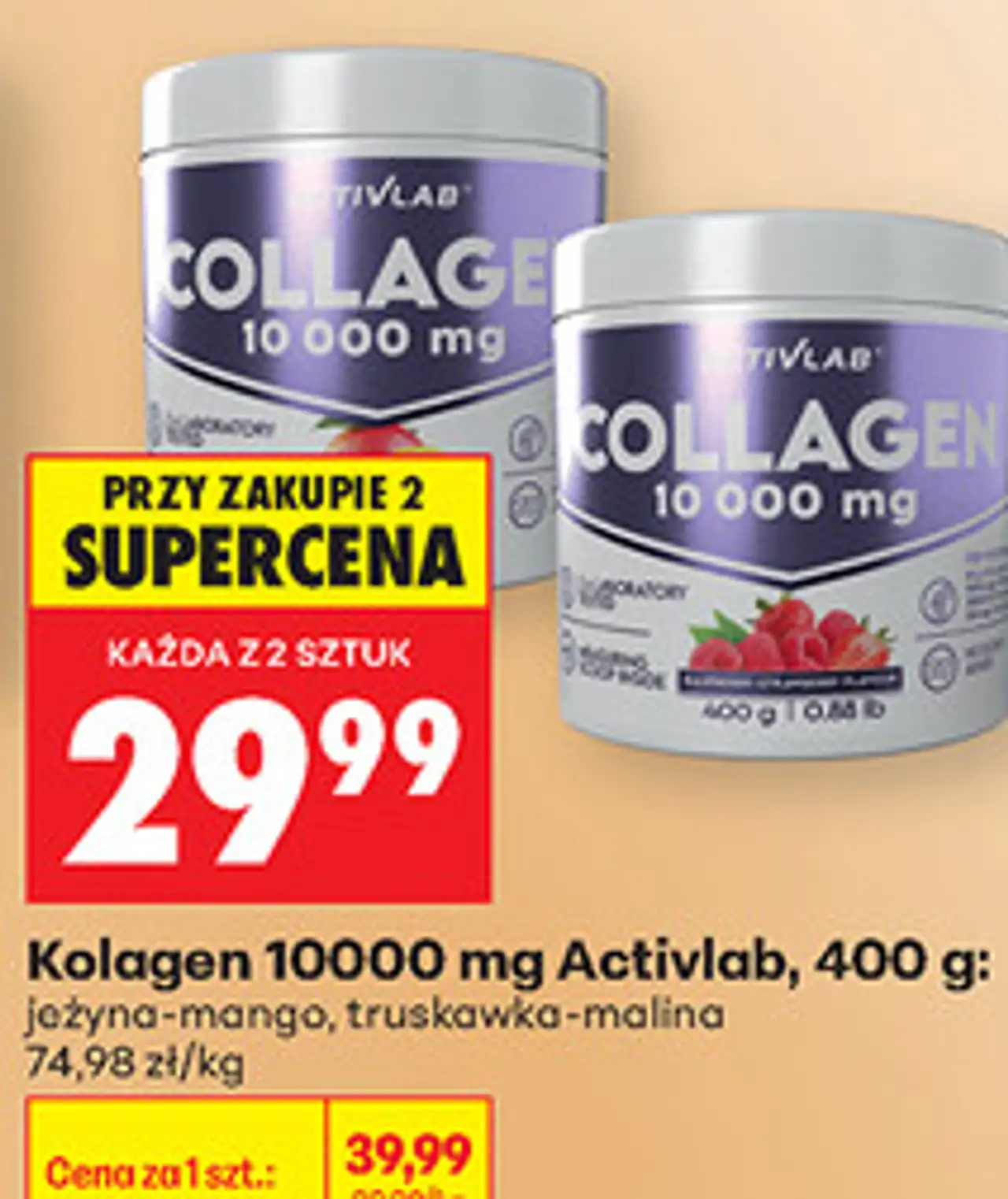 Kolagen 10000 mg Activlab, 400 g