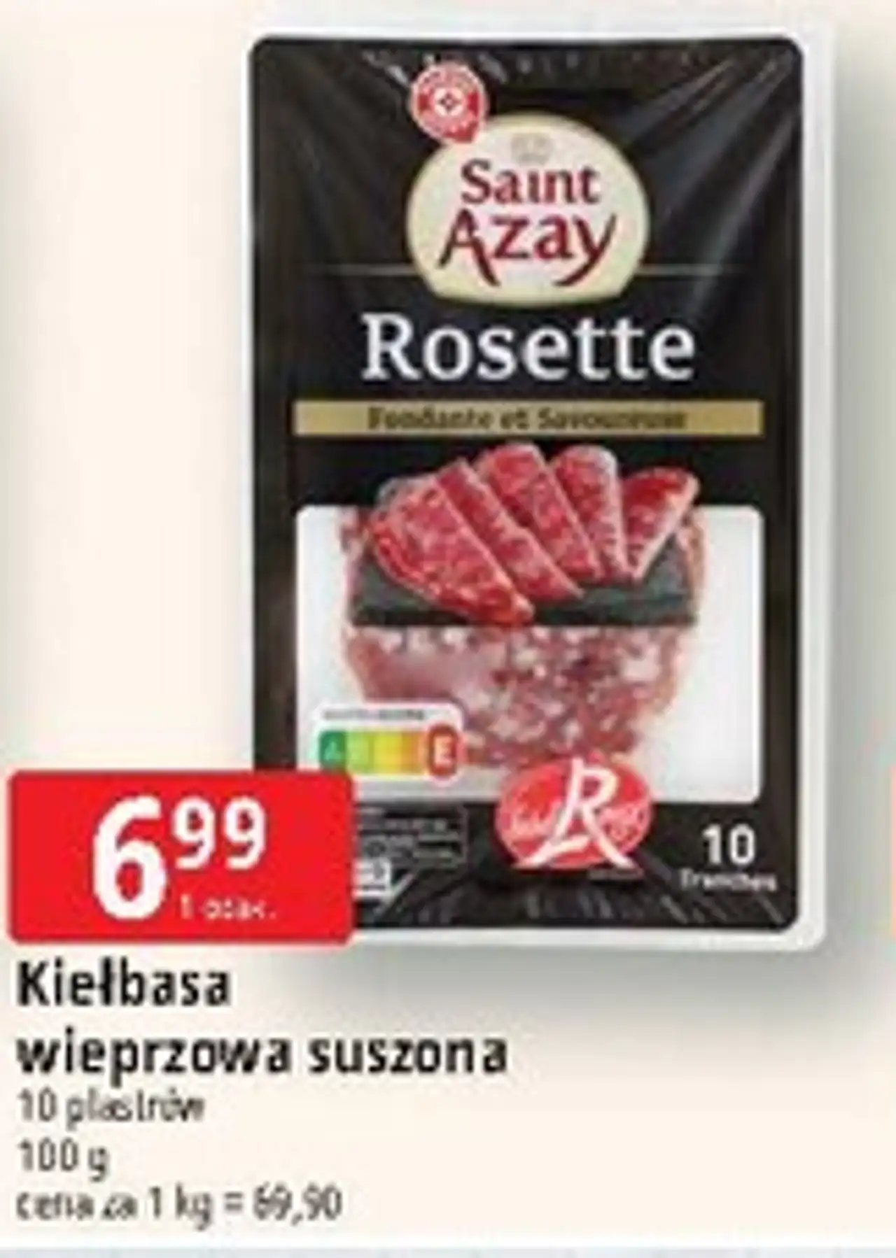 Kiełbasa wieprzowa suszona Saint Azay