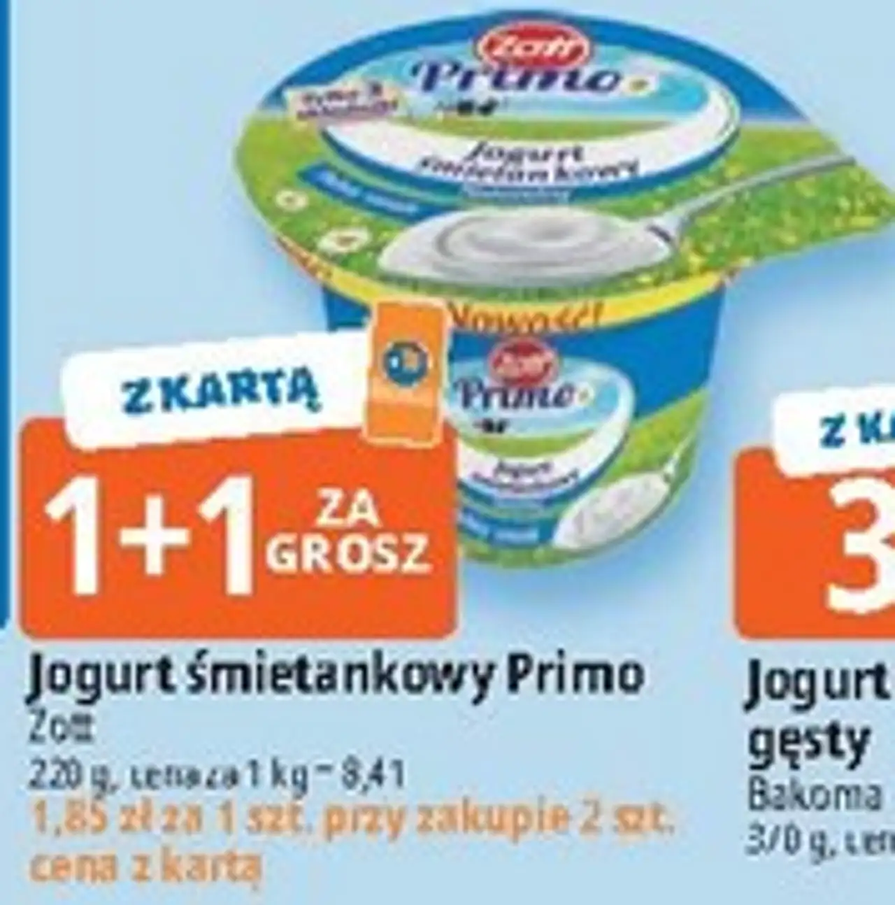 Jogurt śmietankowy Primo Zott
