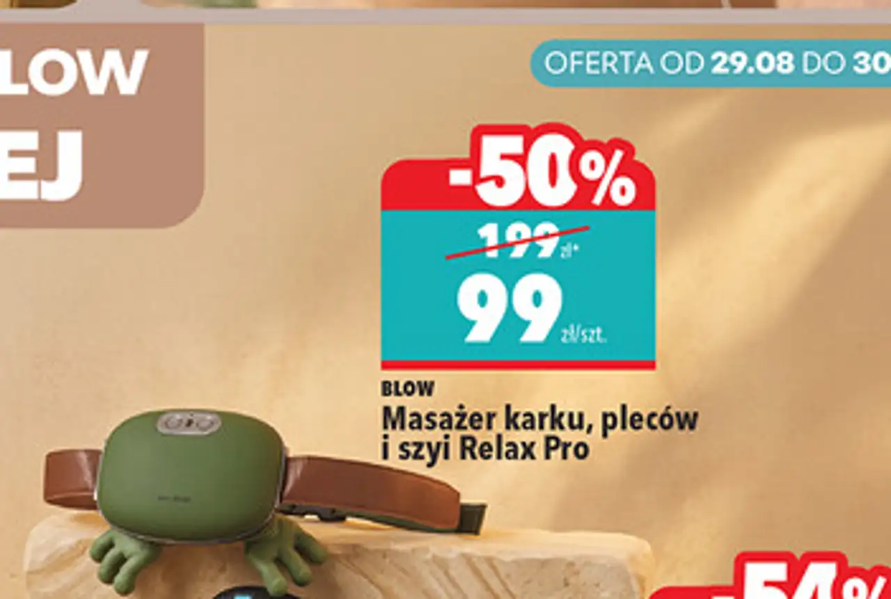Masażer karku, pleców i szyi Relax Pro BLOW