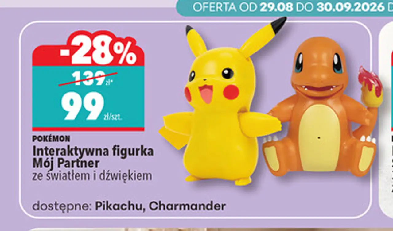 POKÉMON Interaktywna figurka Mój Partner ze światłem i dźwiękiem