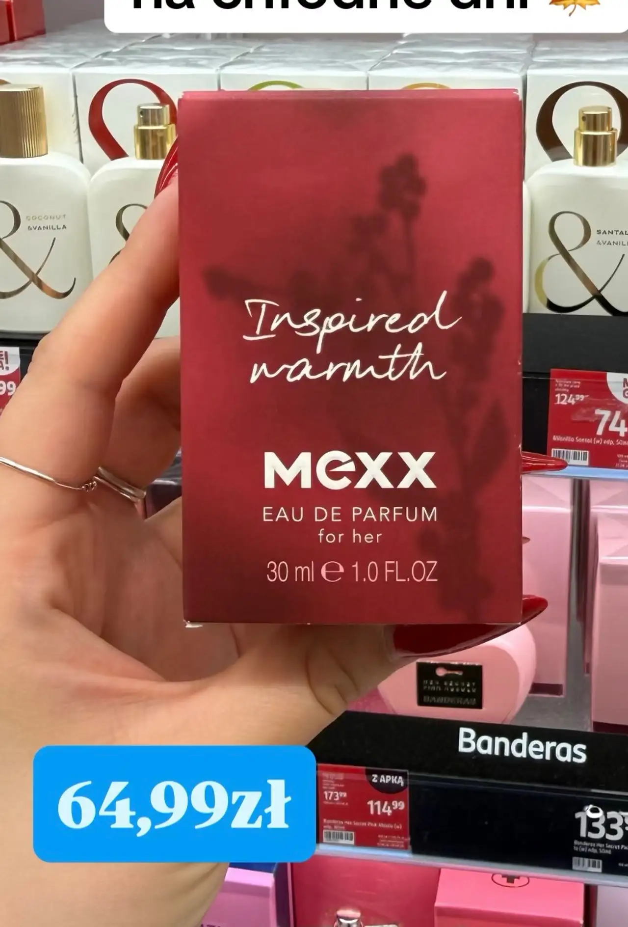 Mexx Inspired Warmth (w) edp, 30ml