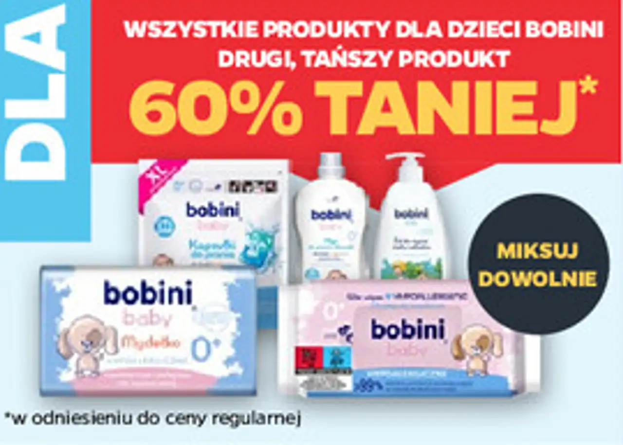 Chusteczki wilgotne z mleczkiem owsianym (hypoalergiczne) Bobini Baby