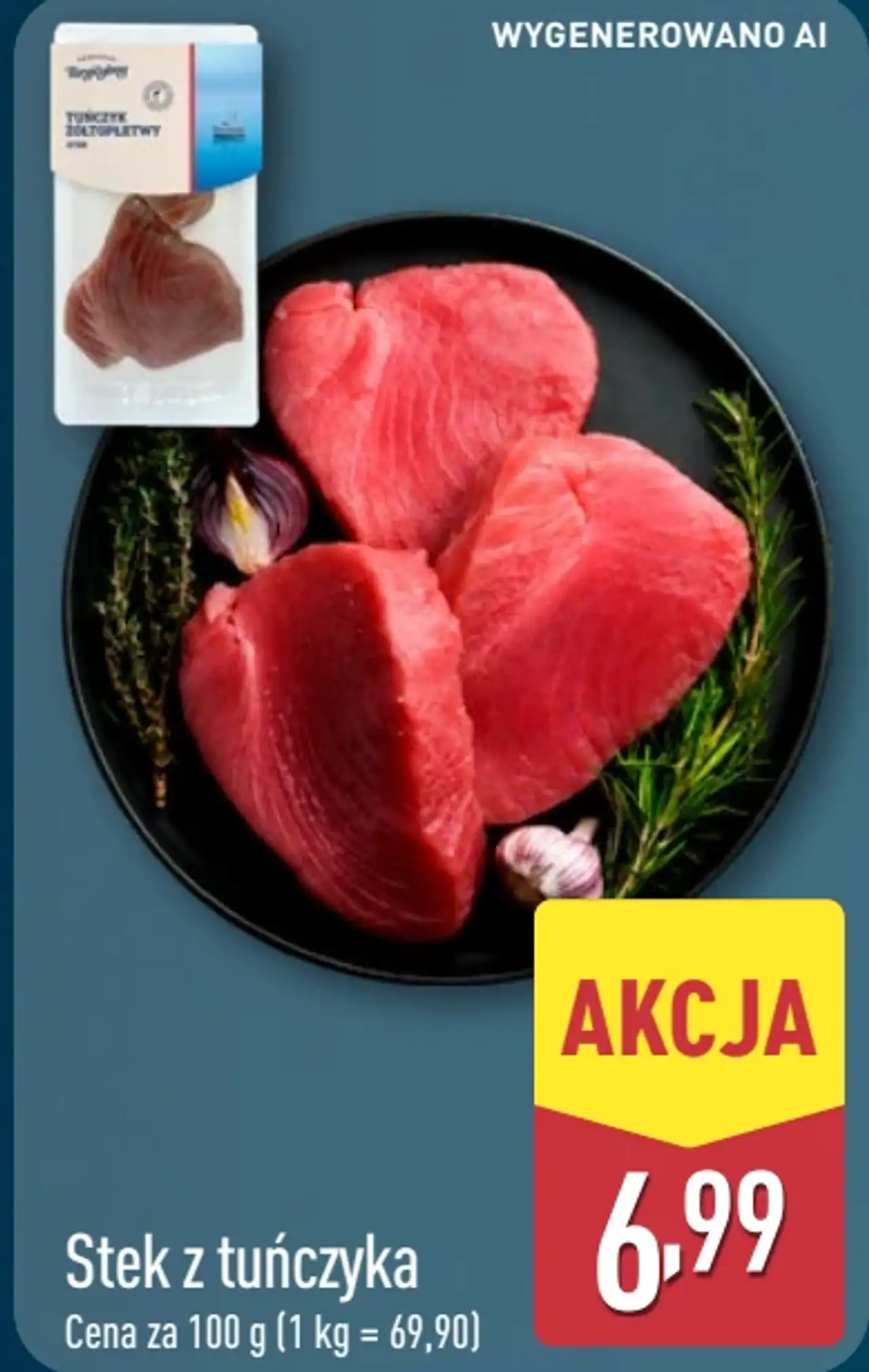 Stek z tuńczyka