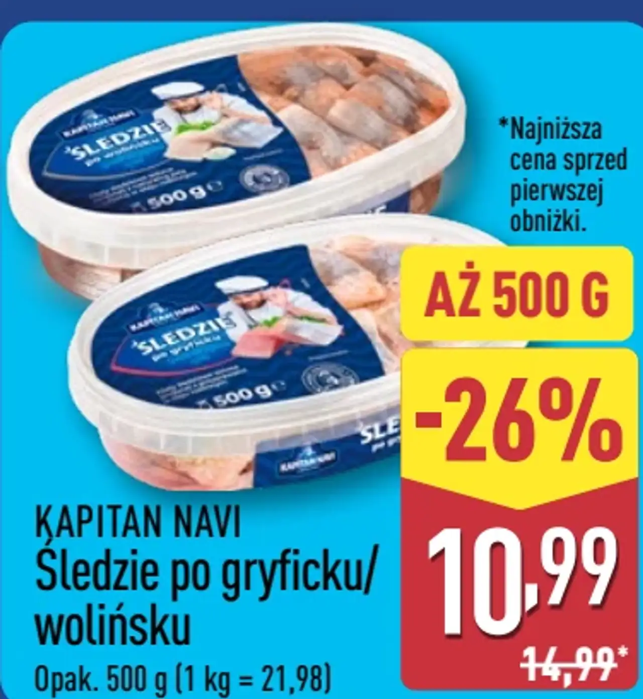Śledzie po gryficku/wolińsku Kapitan Navi