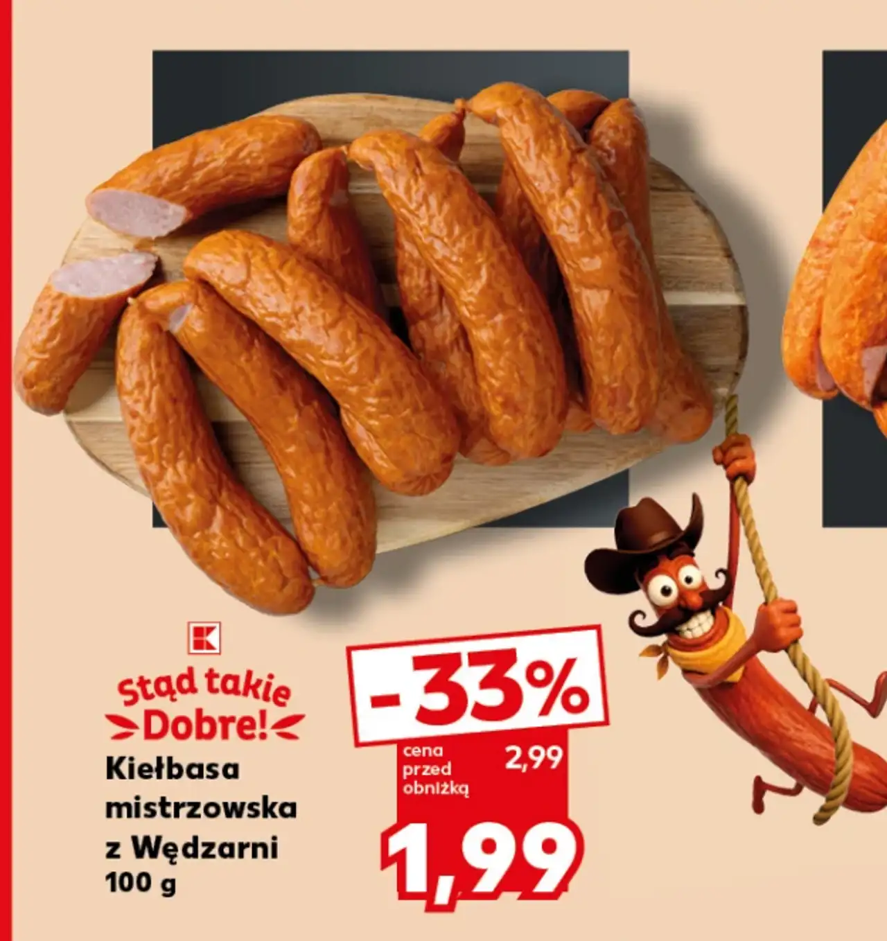 Kiełbasa mistrzowska z Wędzarni Stąd takie Dobre!