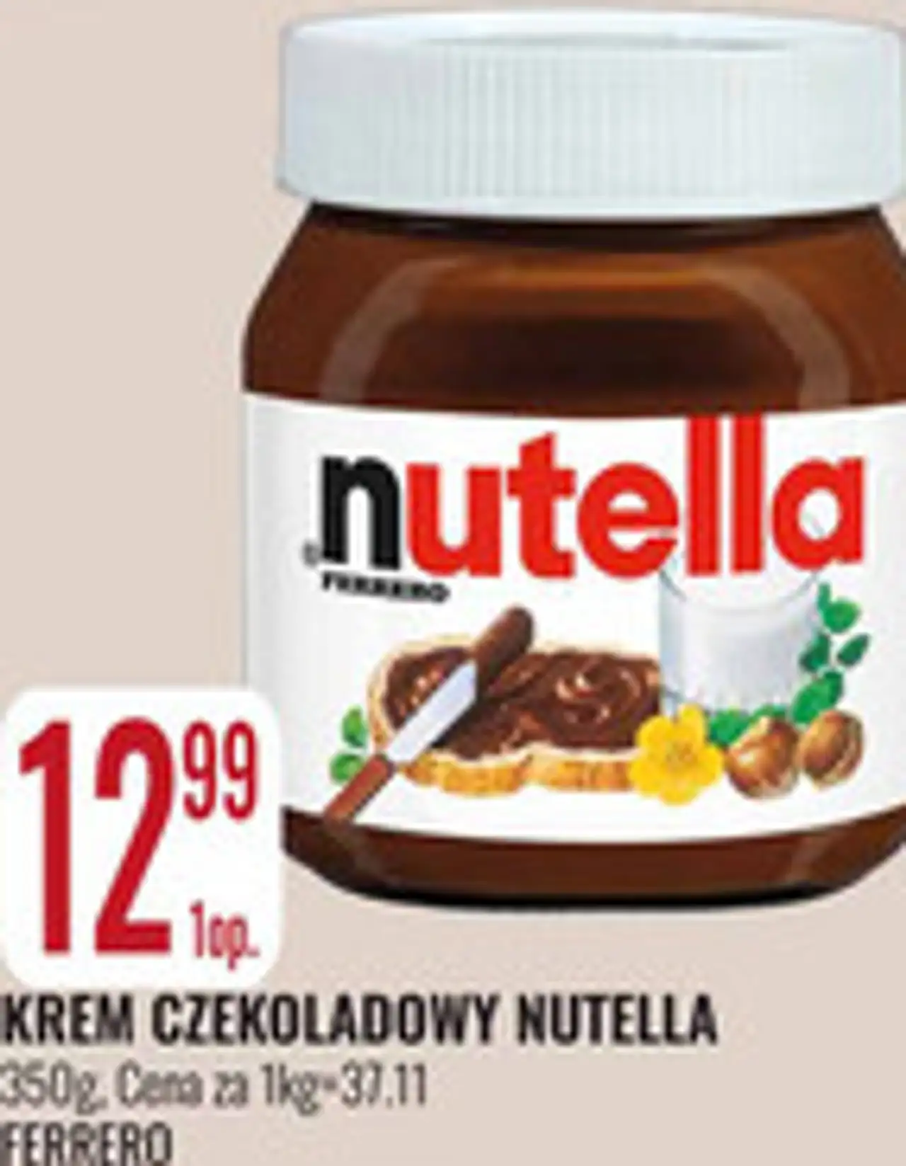 Krem czekoladowy Nutella Ferrero