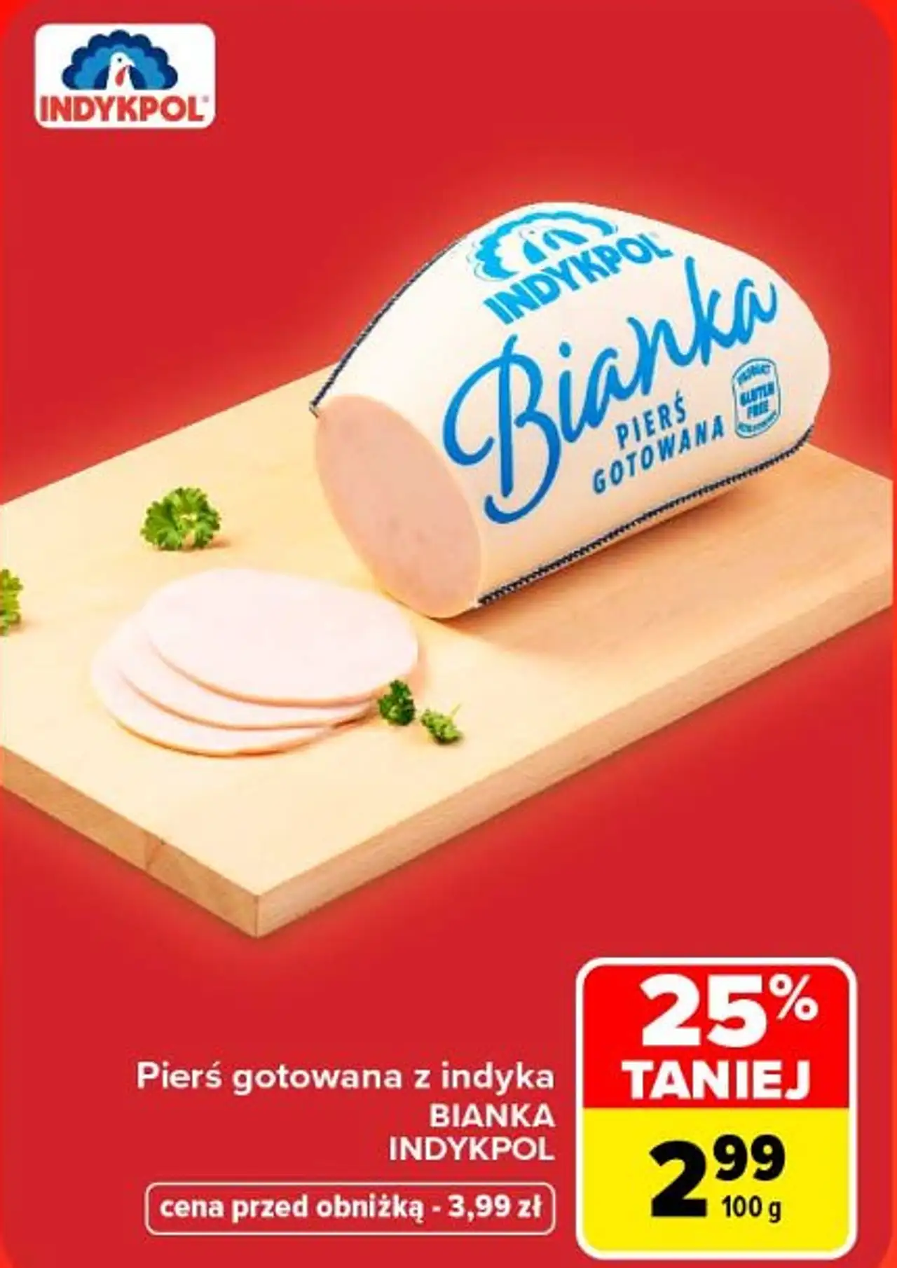 Pierś gotowana z indyka Bianka Indykpol