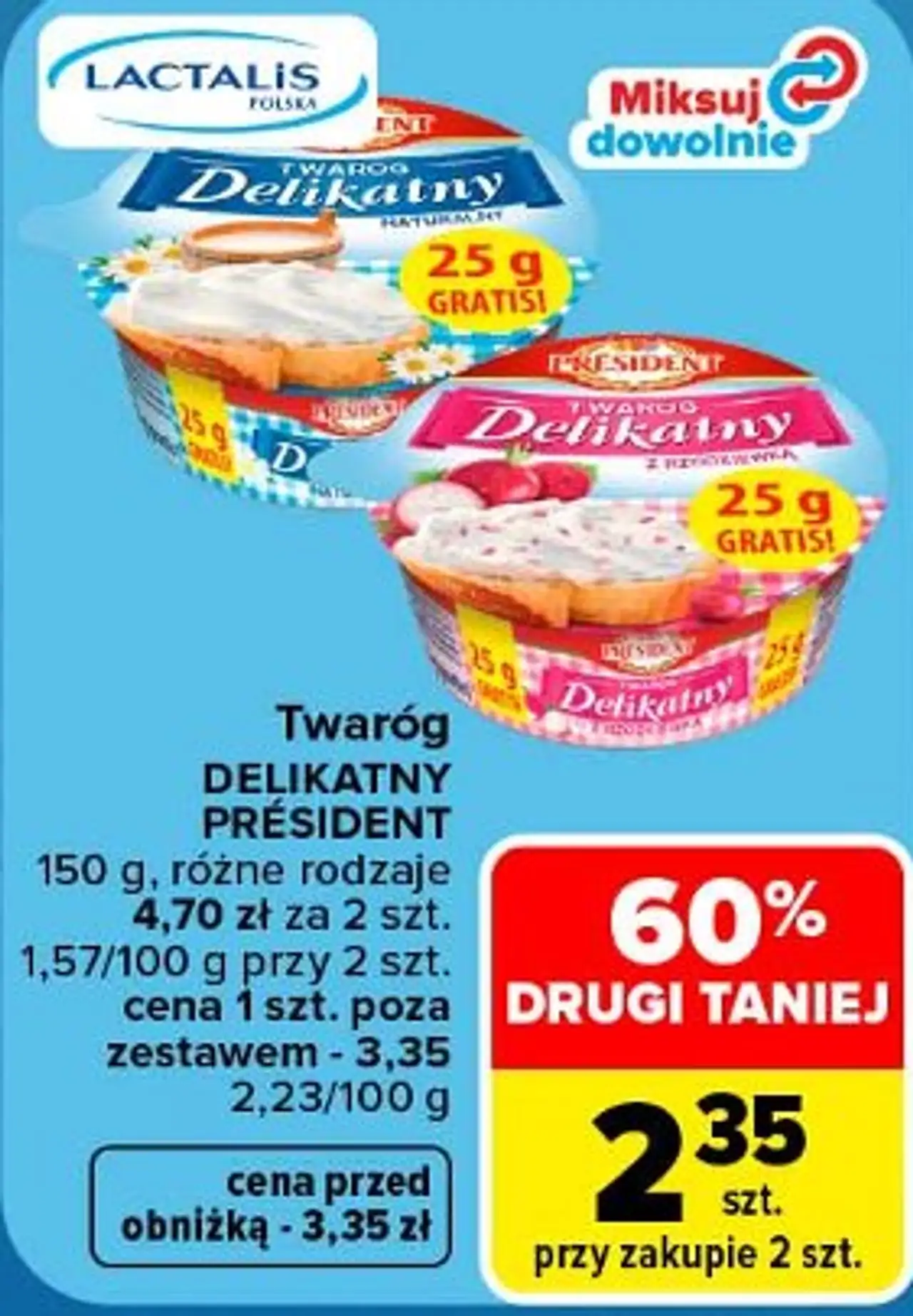 Twaróg Delikatny Président