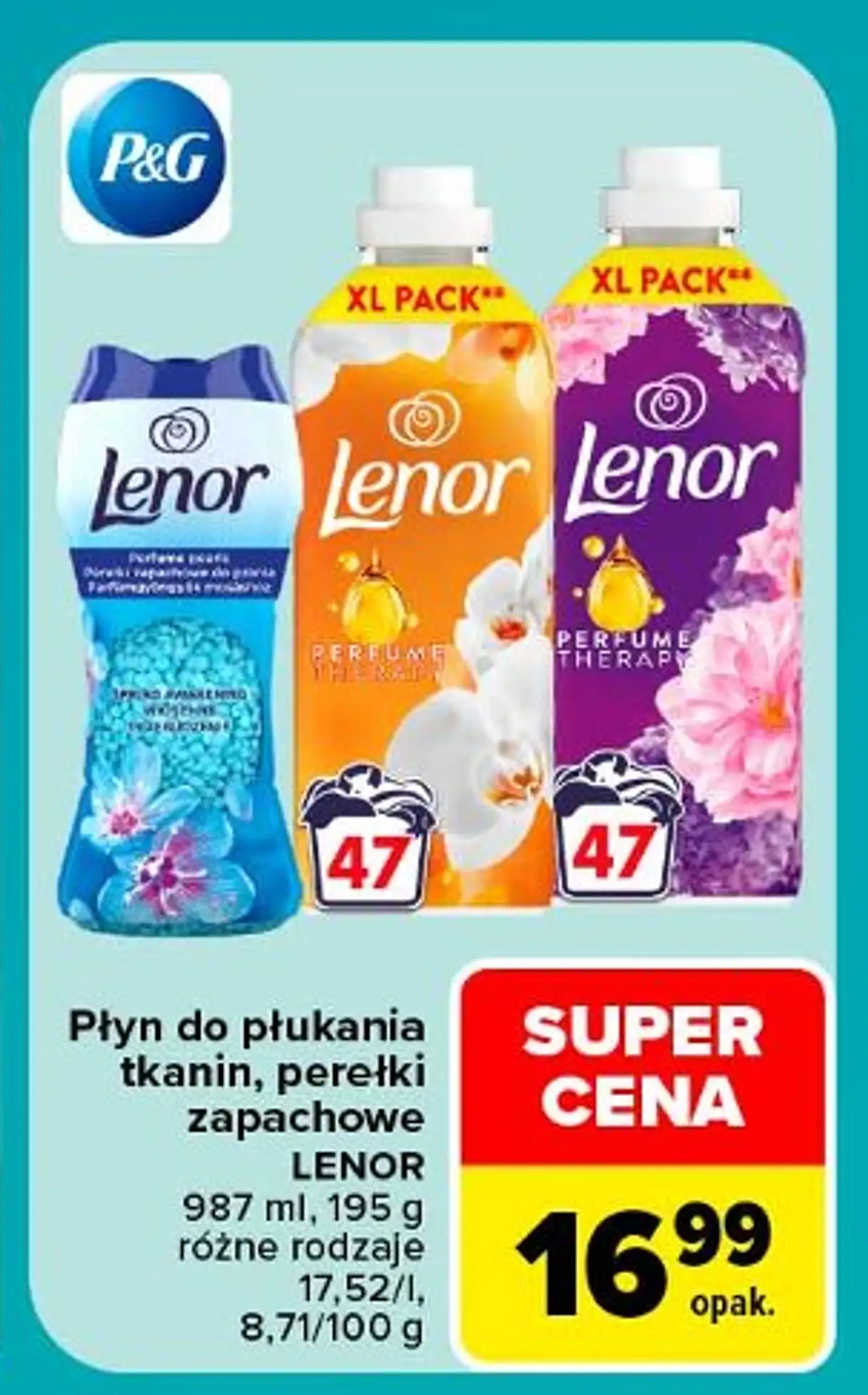 Perełki zapachowe spring awakening Lenor Unstoppables