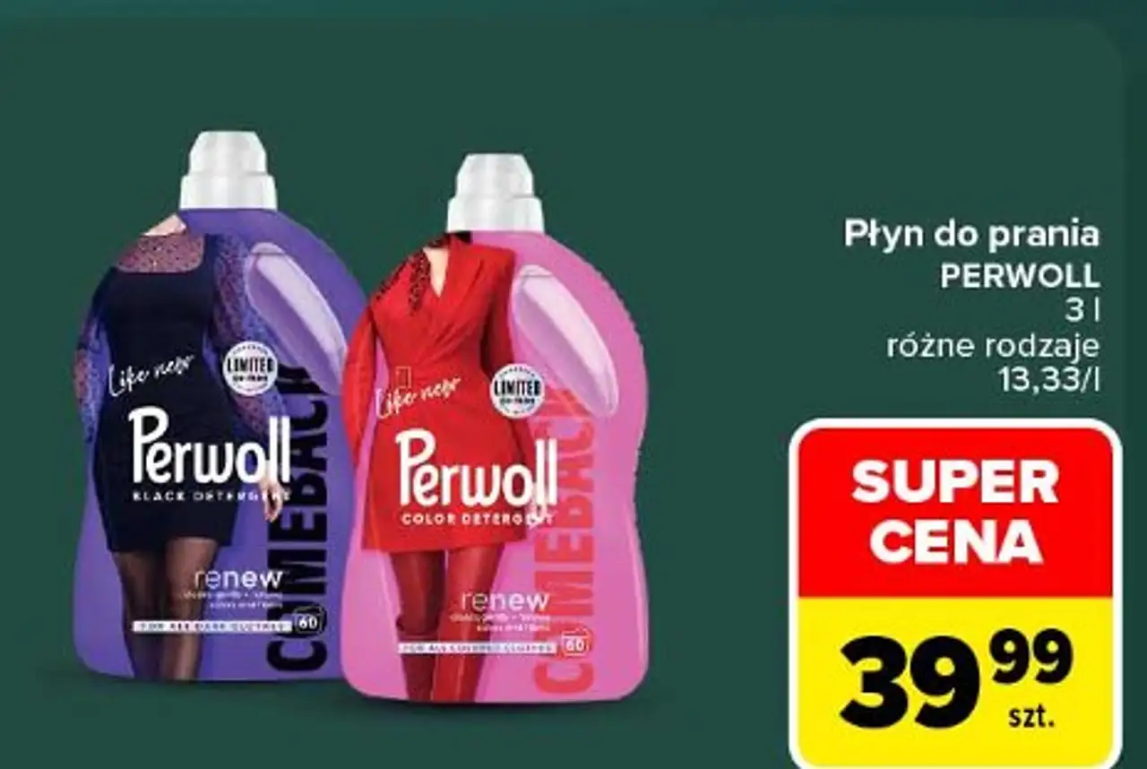 Płyn do prania Perwoll Renew Black