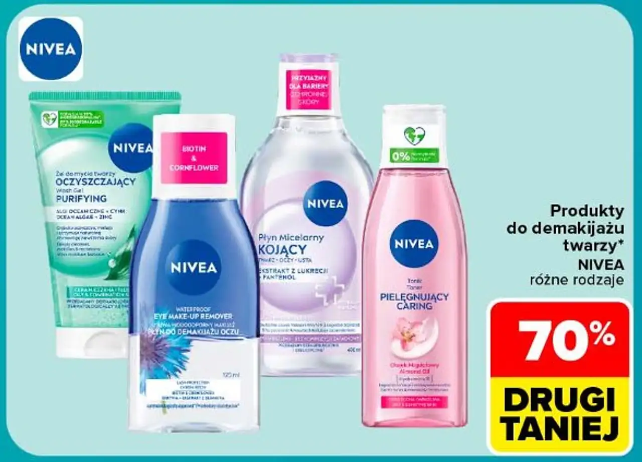 Żel do mycia twarzy cera mieszana i tłusta Nivea Face Essentials