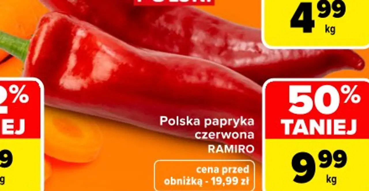 Polska papryka czerwona RAMIRO