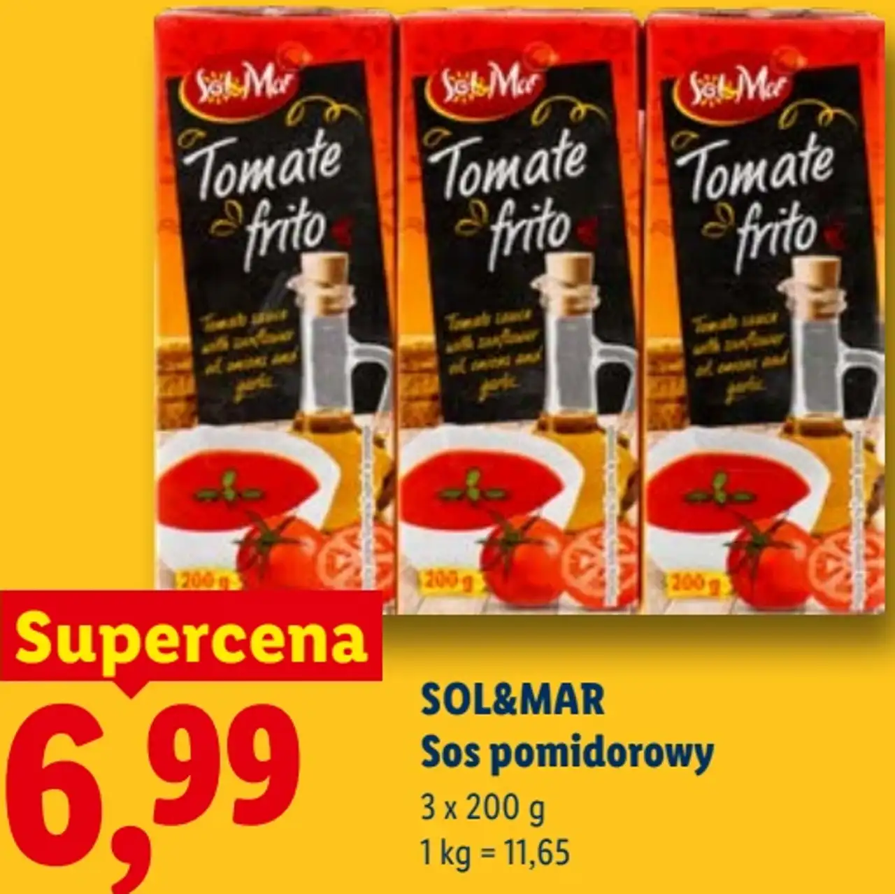 SOL&MAR Sos pomidorowy