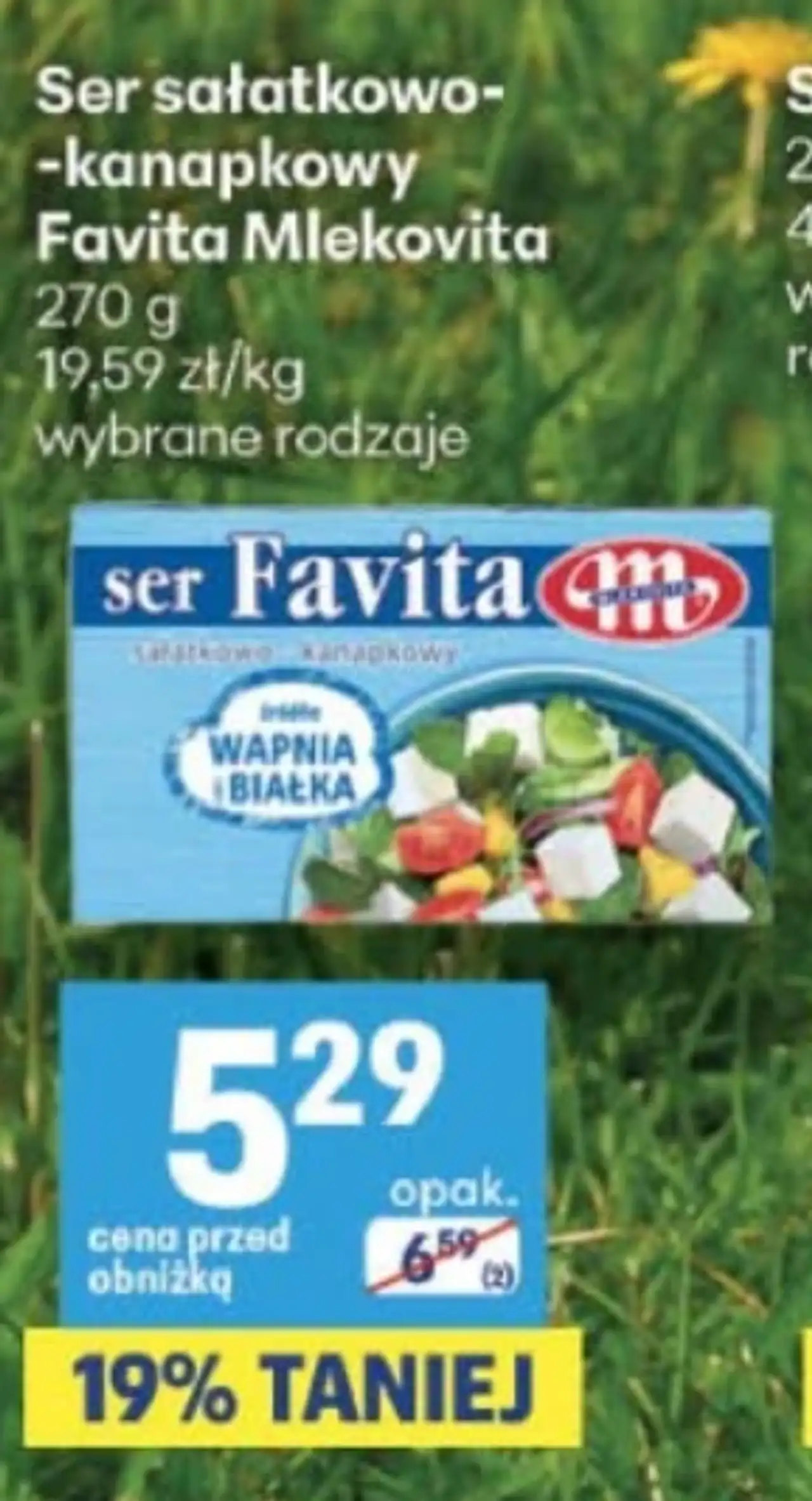 Ser sałatkowo-kanapkowy Favita Mlekovita
